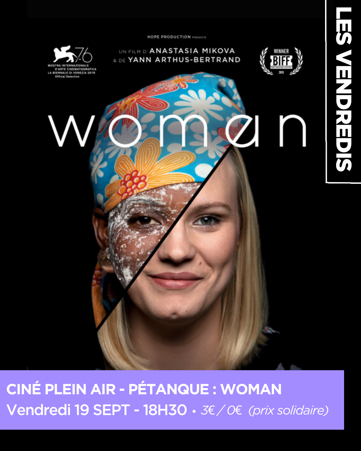 Cin-ptanque : projection du film Woman
