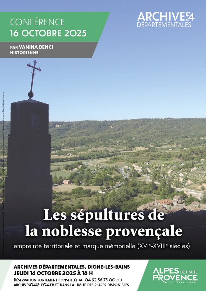 Confrence : Les spultures de la noblesse provenale
