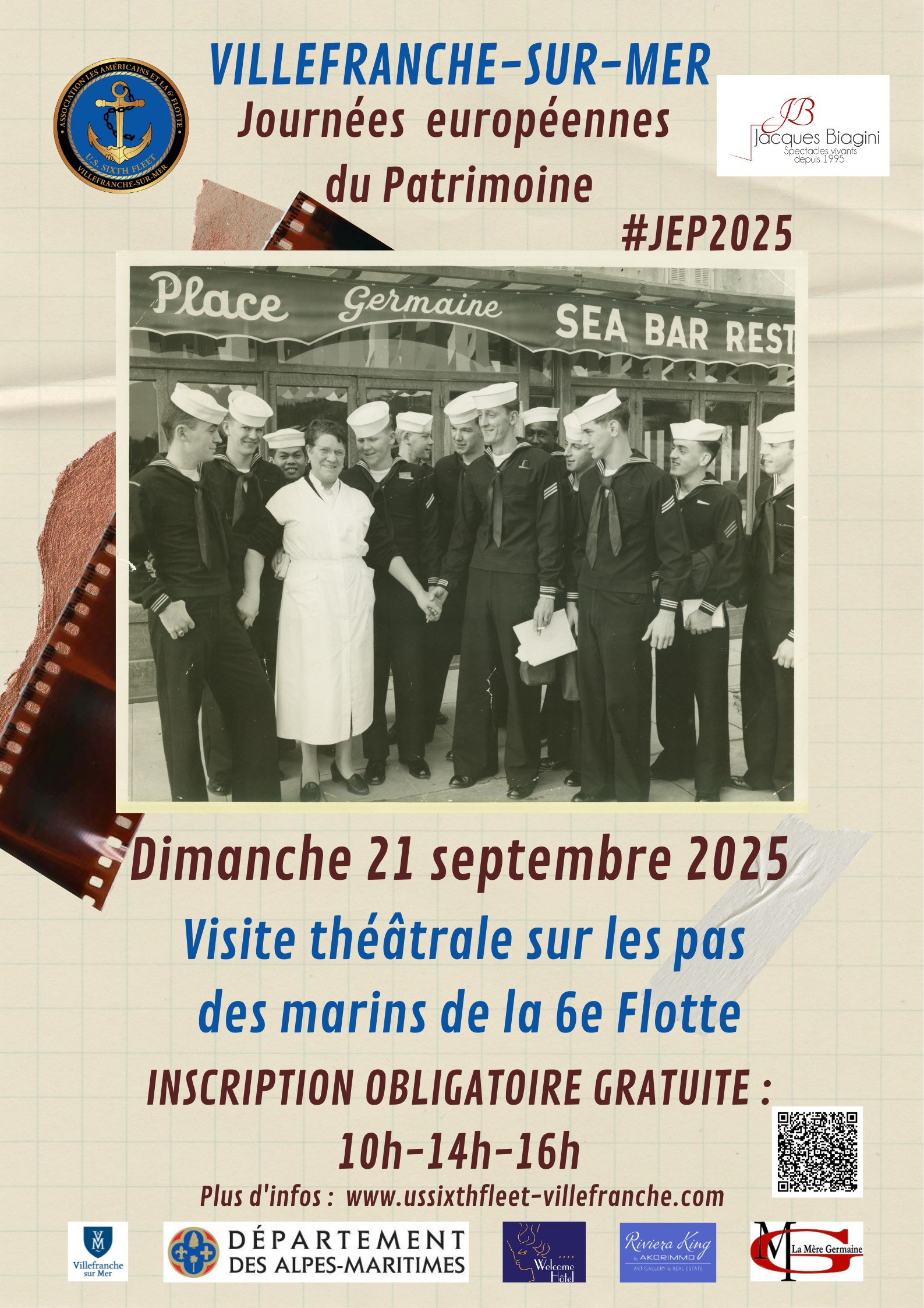 Visite thtrale burlesque sur les pas des marins de la 6e Flotte