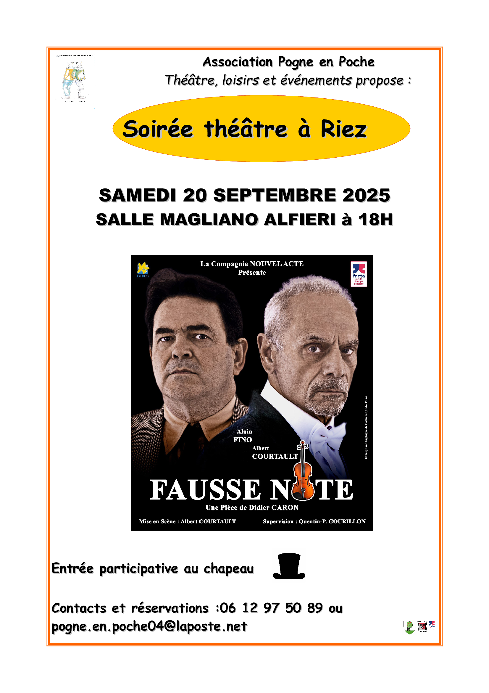 Soire thtre  Riez