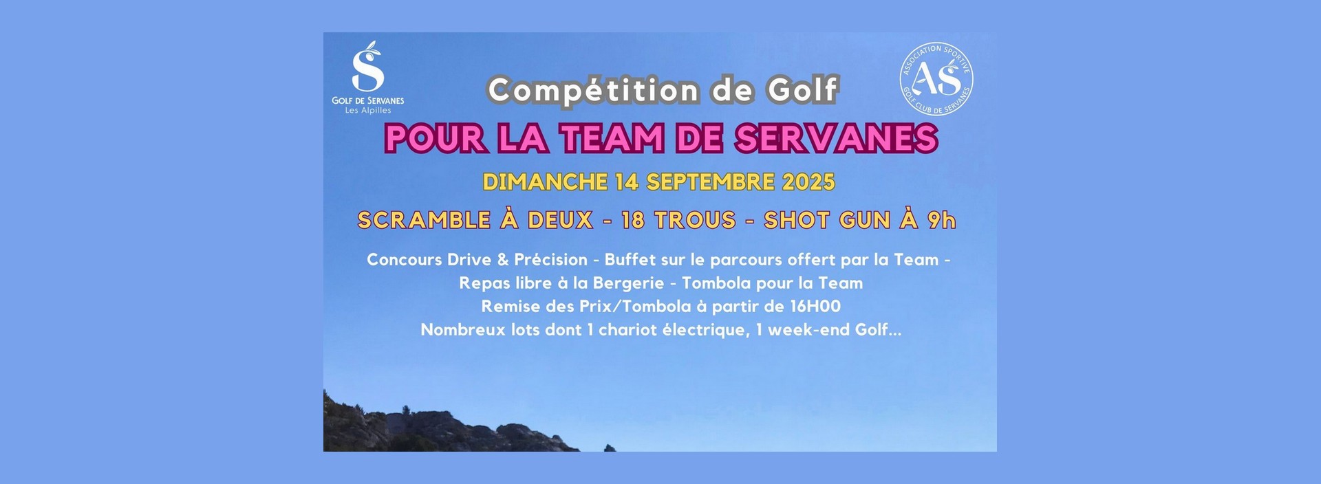 Comptition de golf - Trophe Team de Servanes