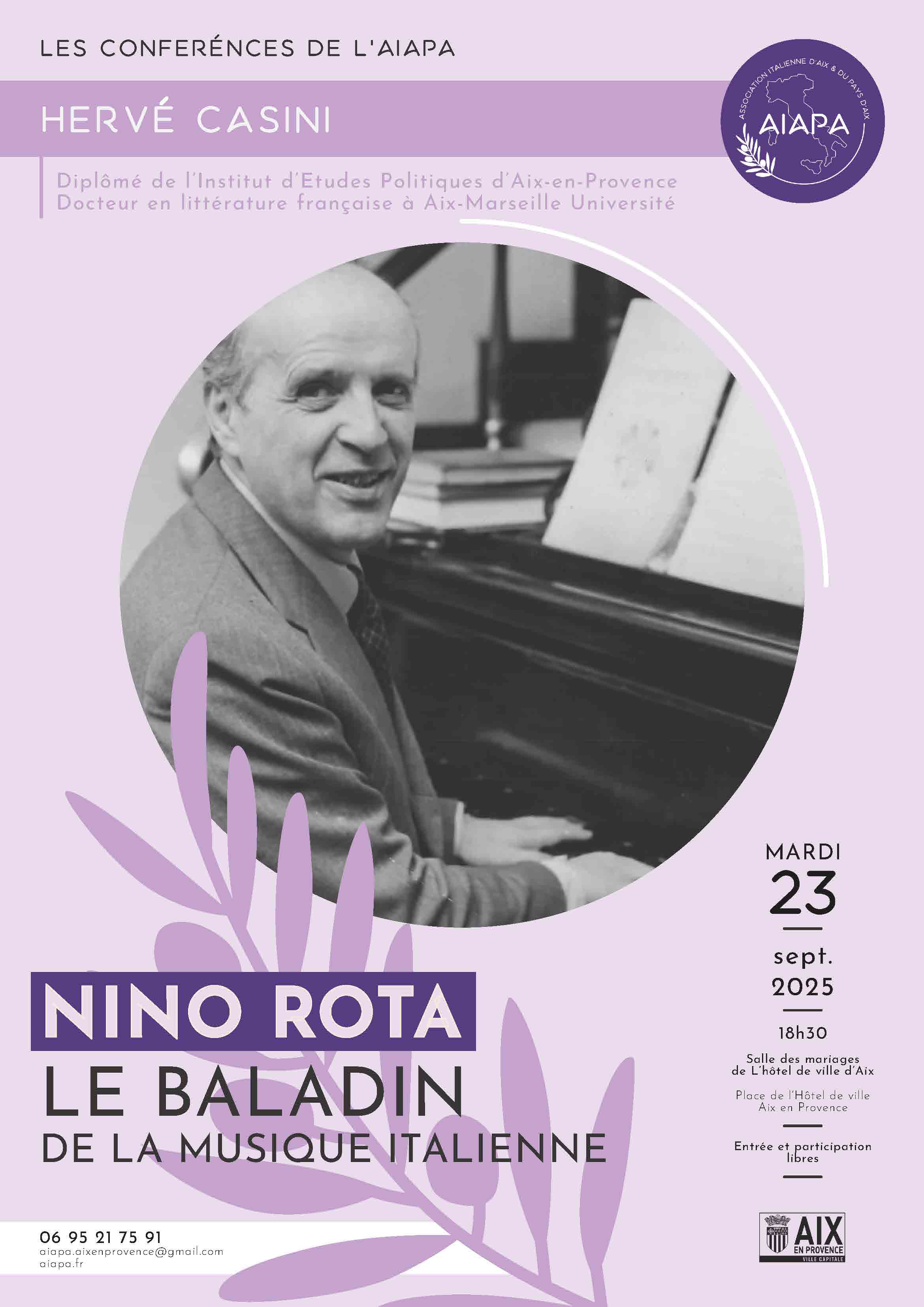 Nino Rota, le baladin de la musique italienne