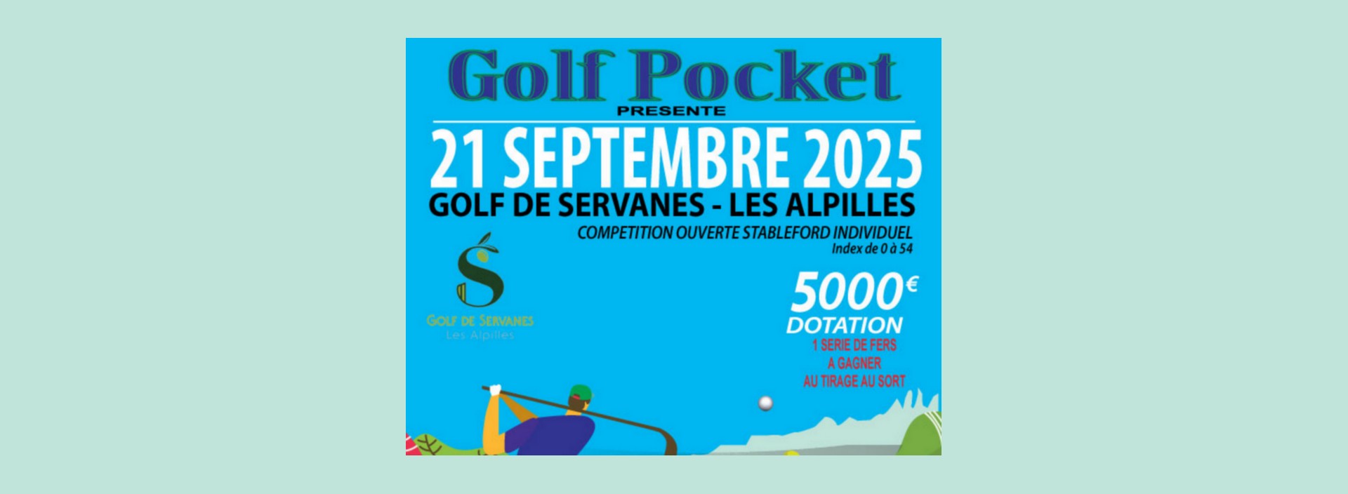 Comptition de golf - Trophe Golf Pocket