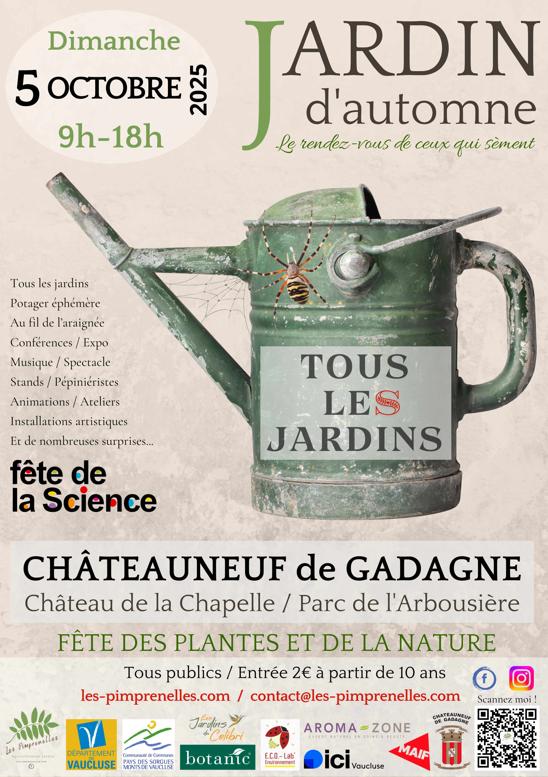 8me Jardin d'Automne / 34me Fte de la science