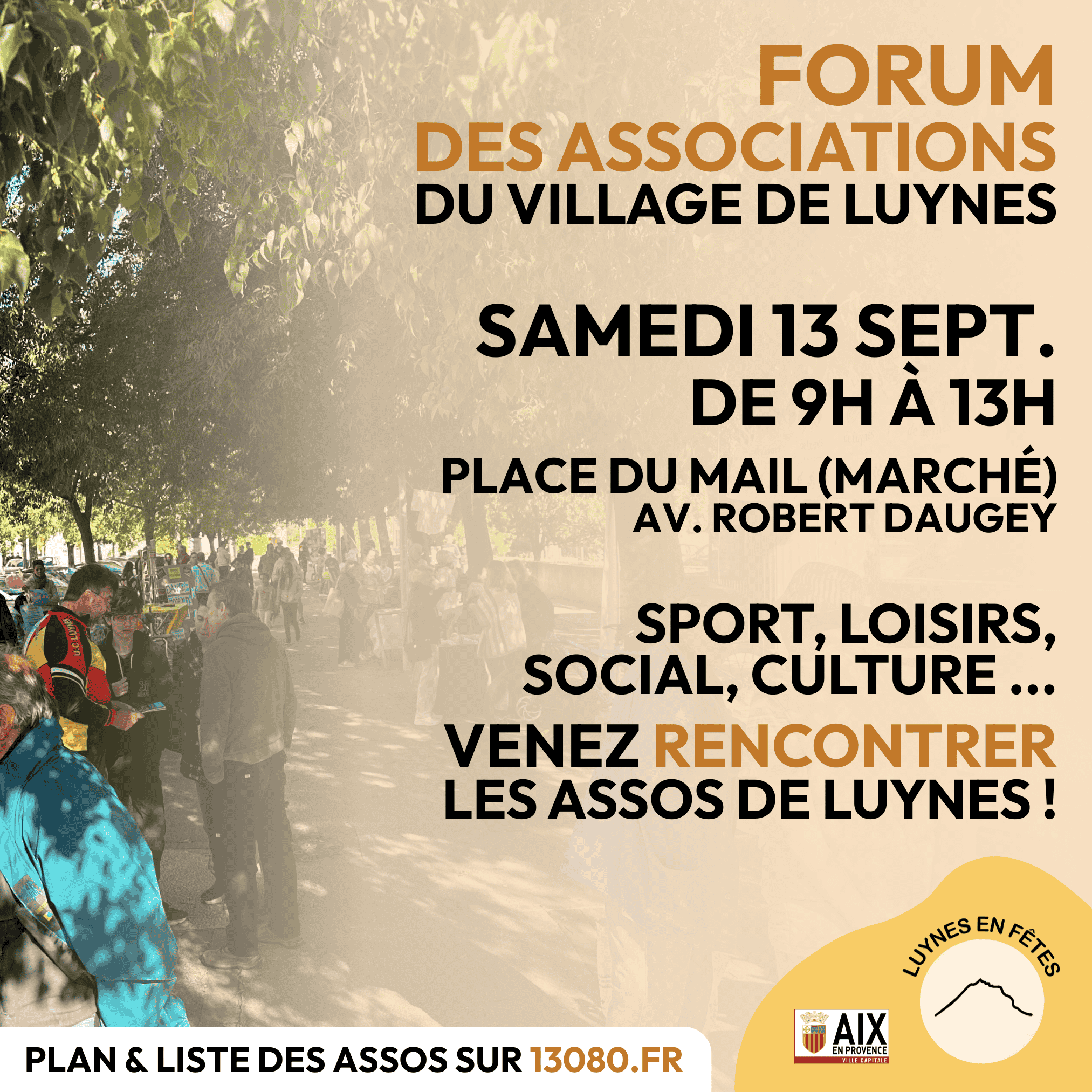 Forum des associations du Village de Luynes (Aix-en-Provence)