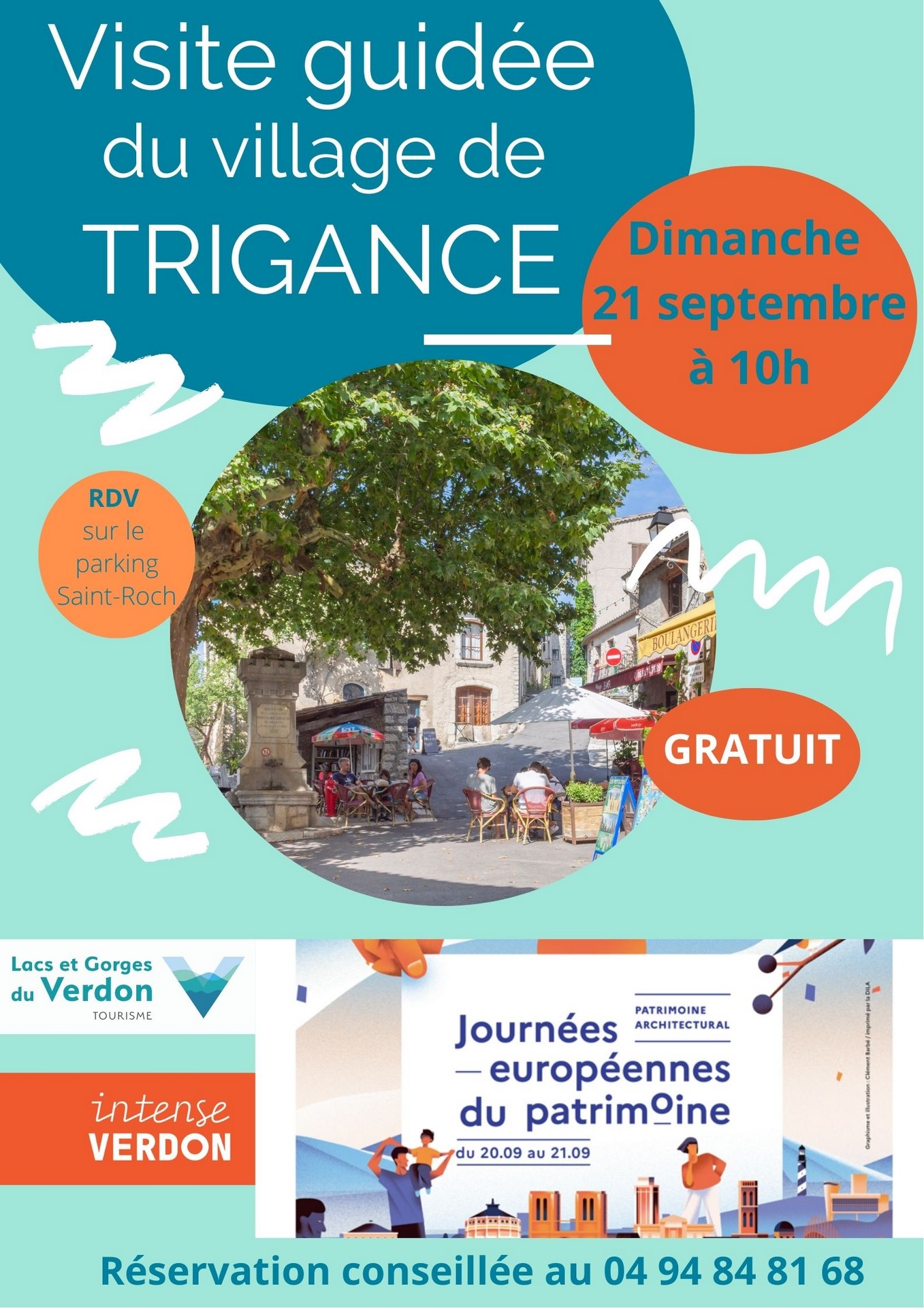 Visite guide du village de Trigance : Journes Europennes du Patrimoine 2025