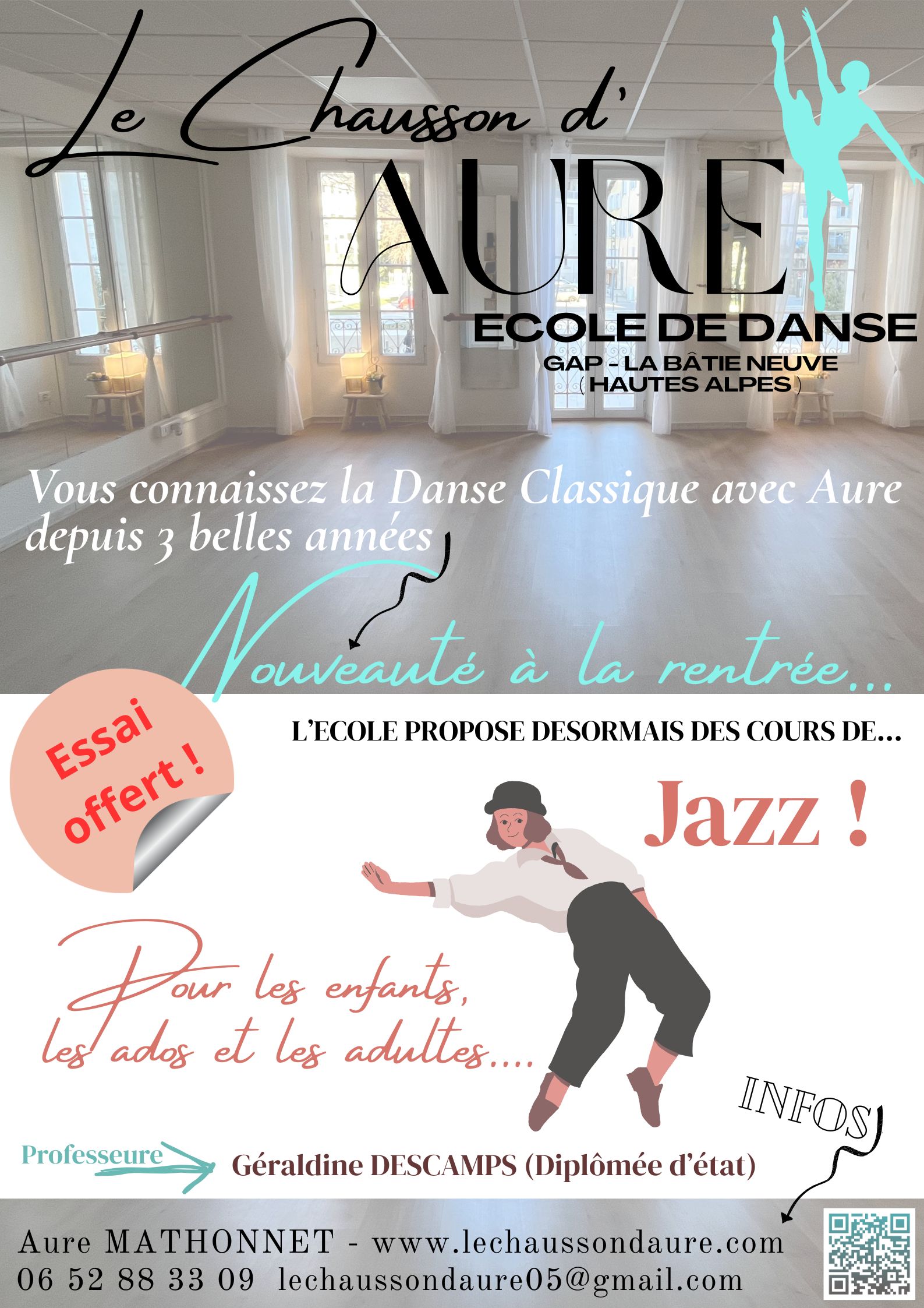 Rentre de l'cole de danse Le Chausson d'Aure