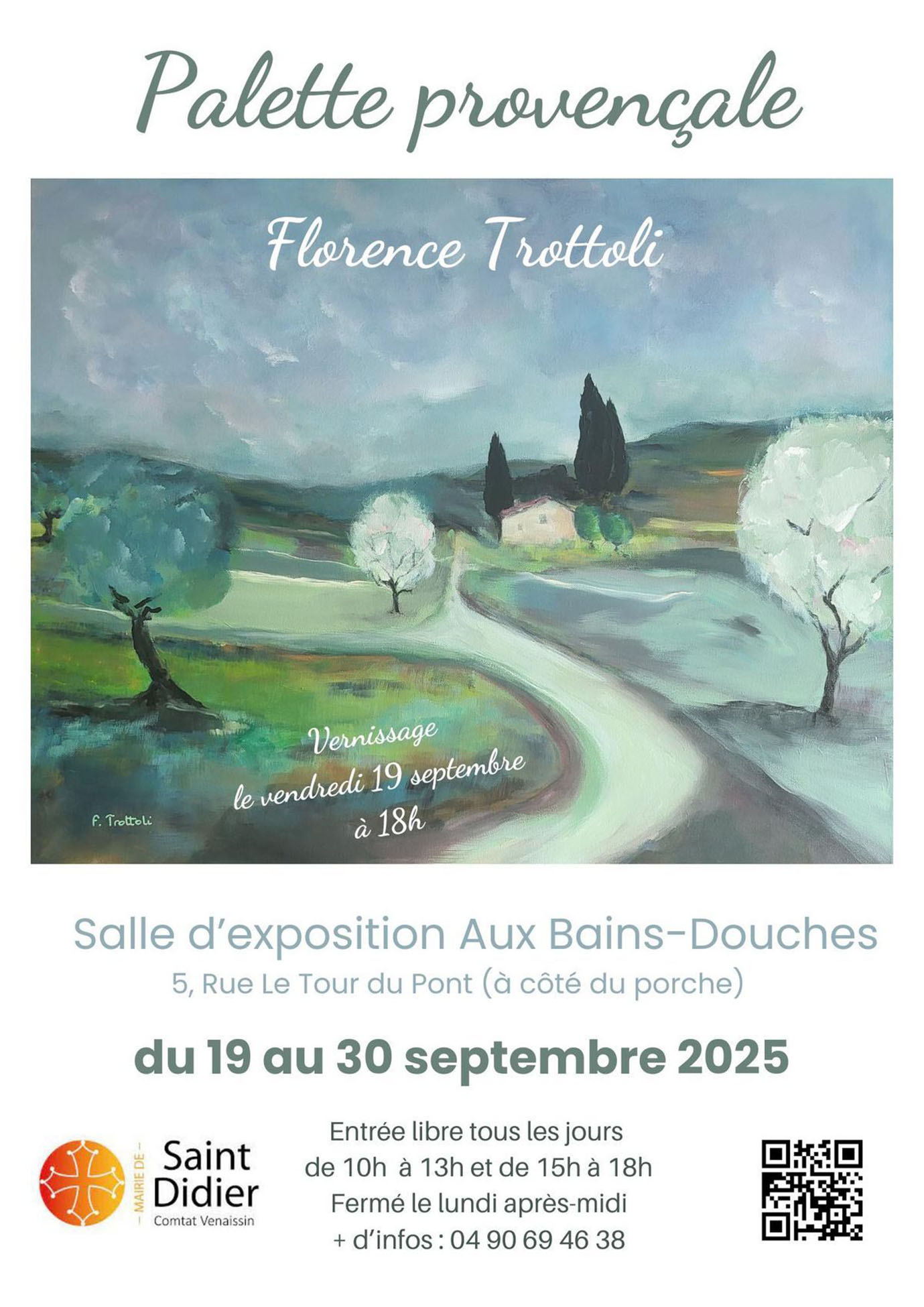 Exposition des peintures de Florence Trottoli