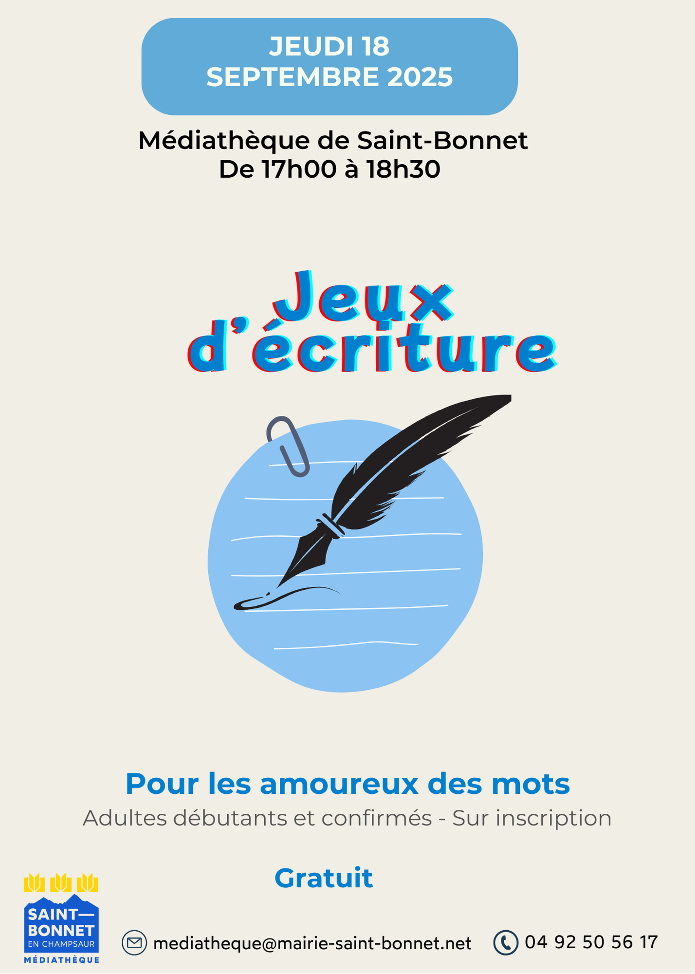 Jeux d'criture