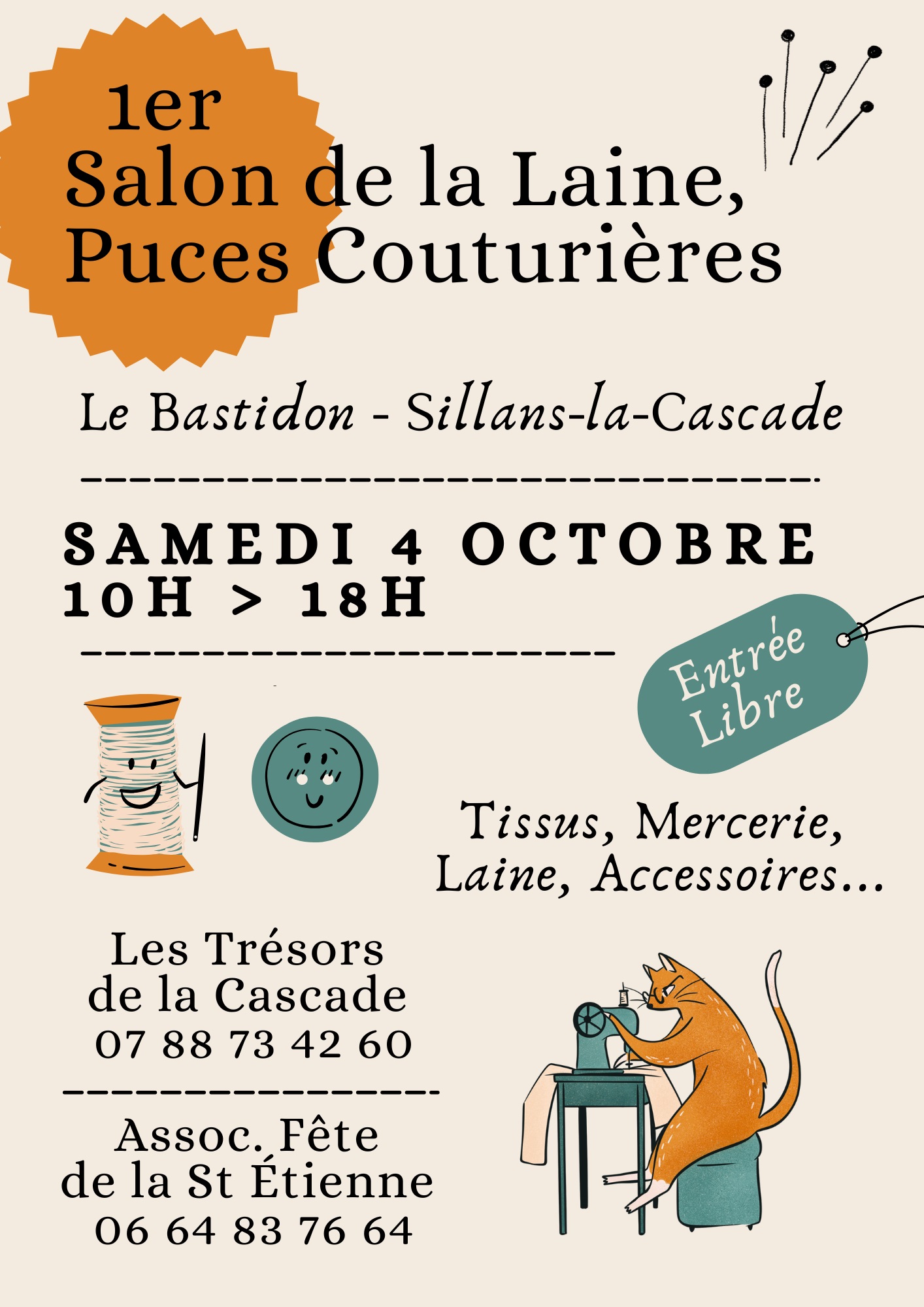 Salon de la laine - puces couturires