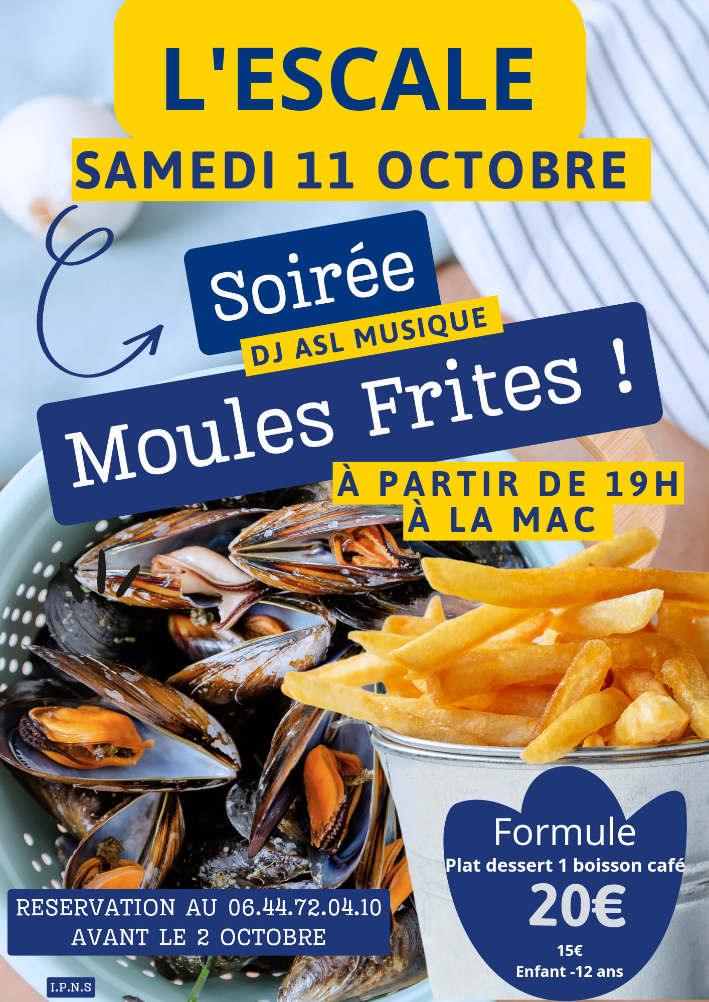 Soire moules frites