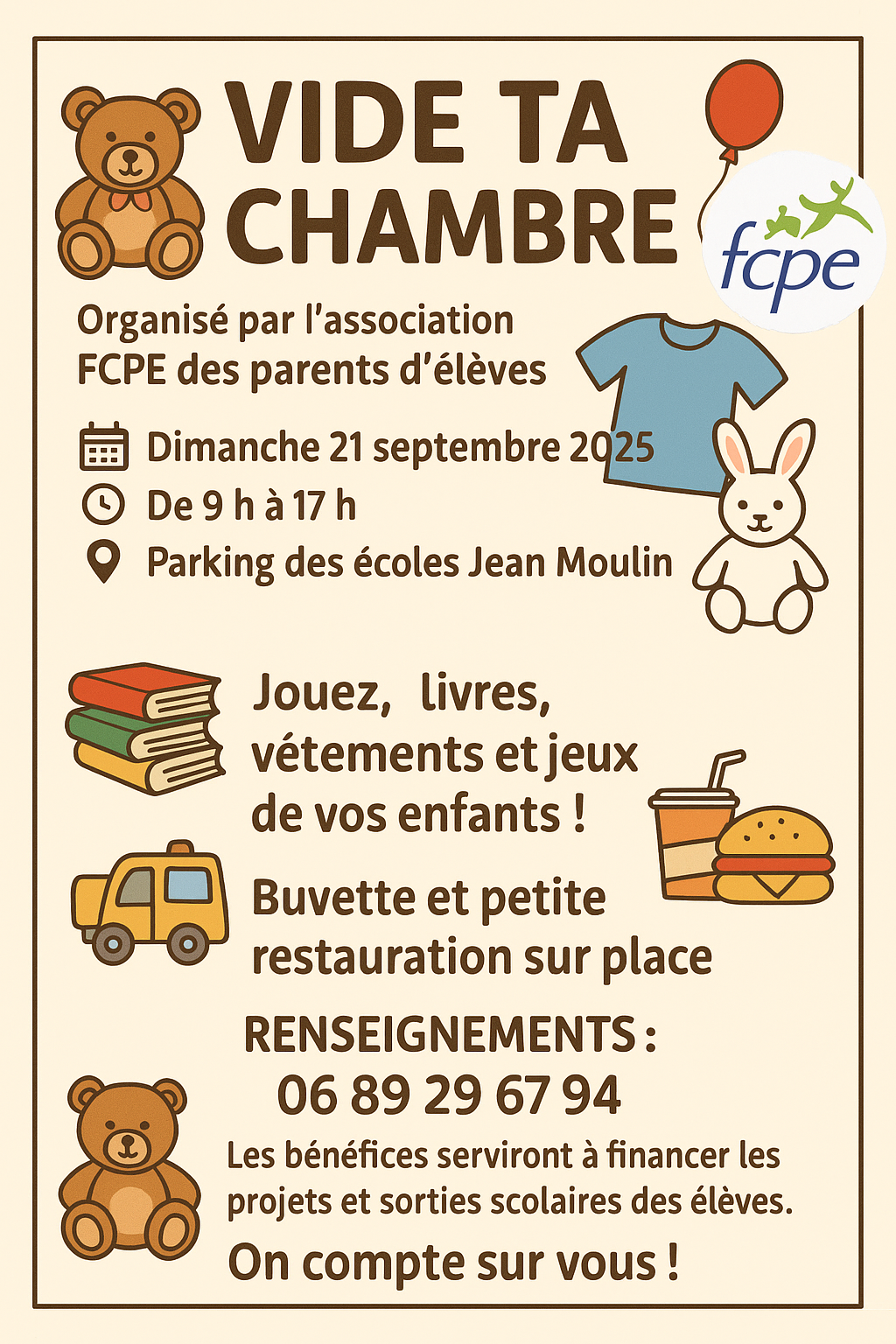 Vide ta chambre