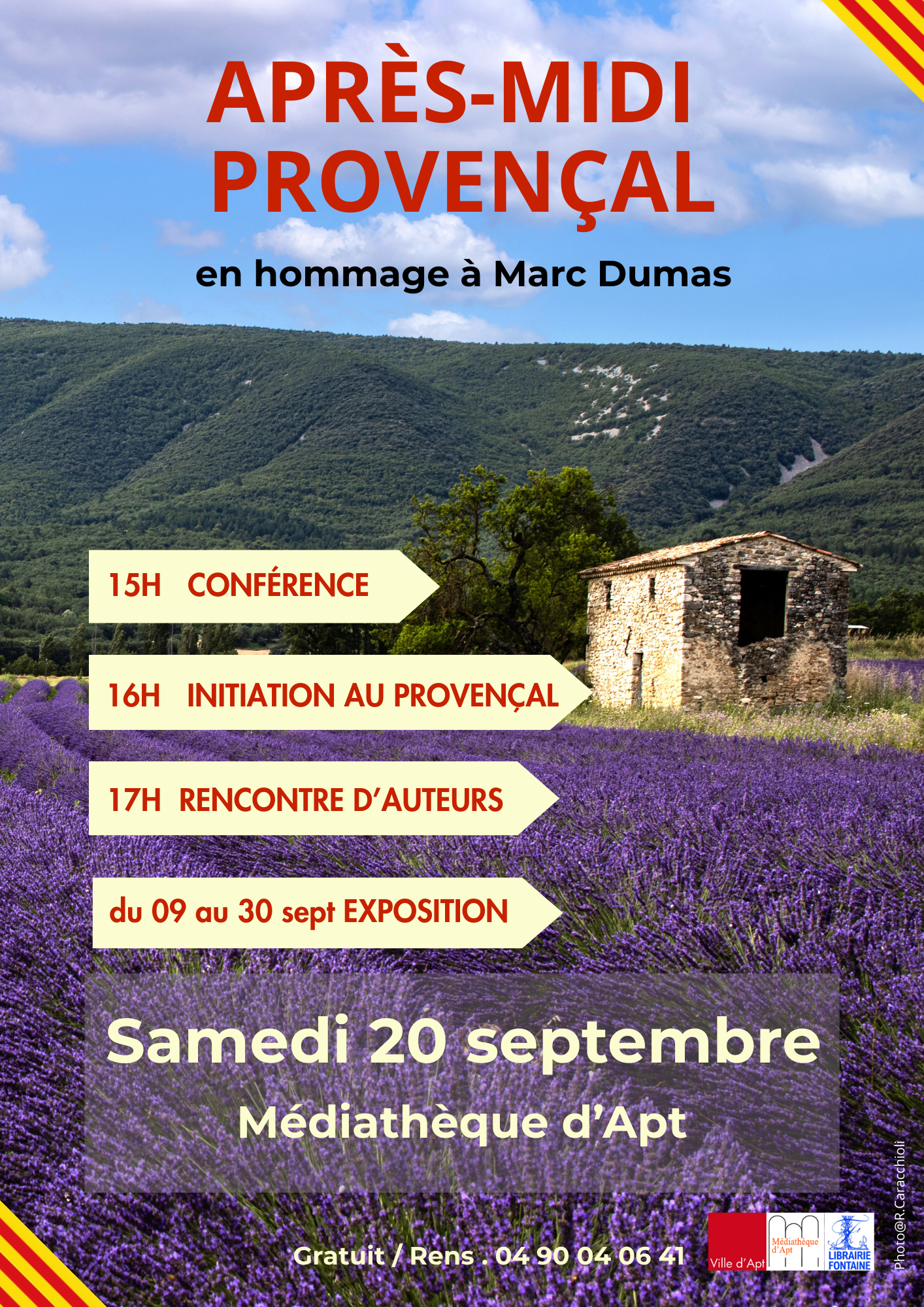 Aprs-midi provenal en hommage  Marc Dumas