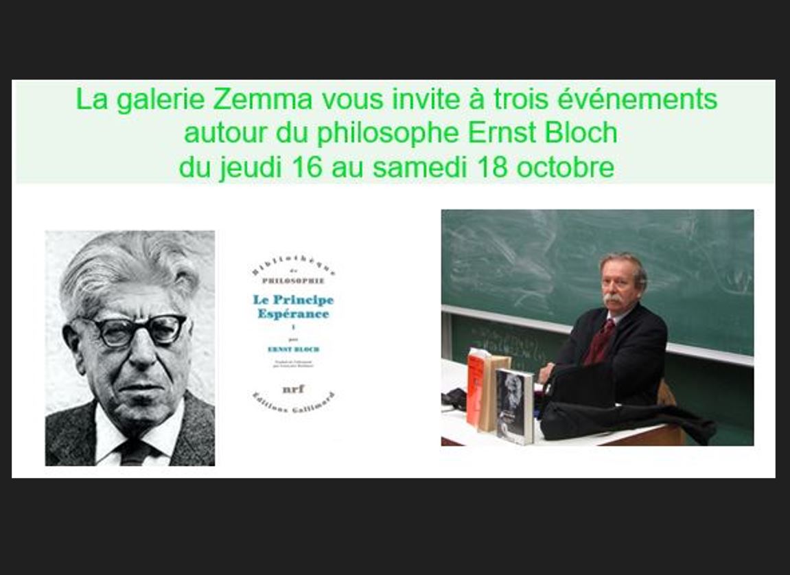 En sminaire avec E.Bloch dHektor Leibundgut