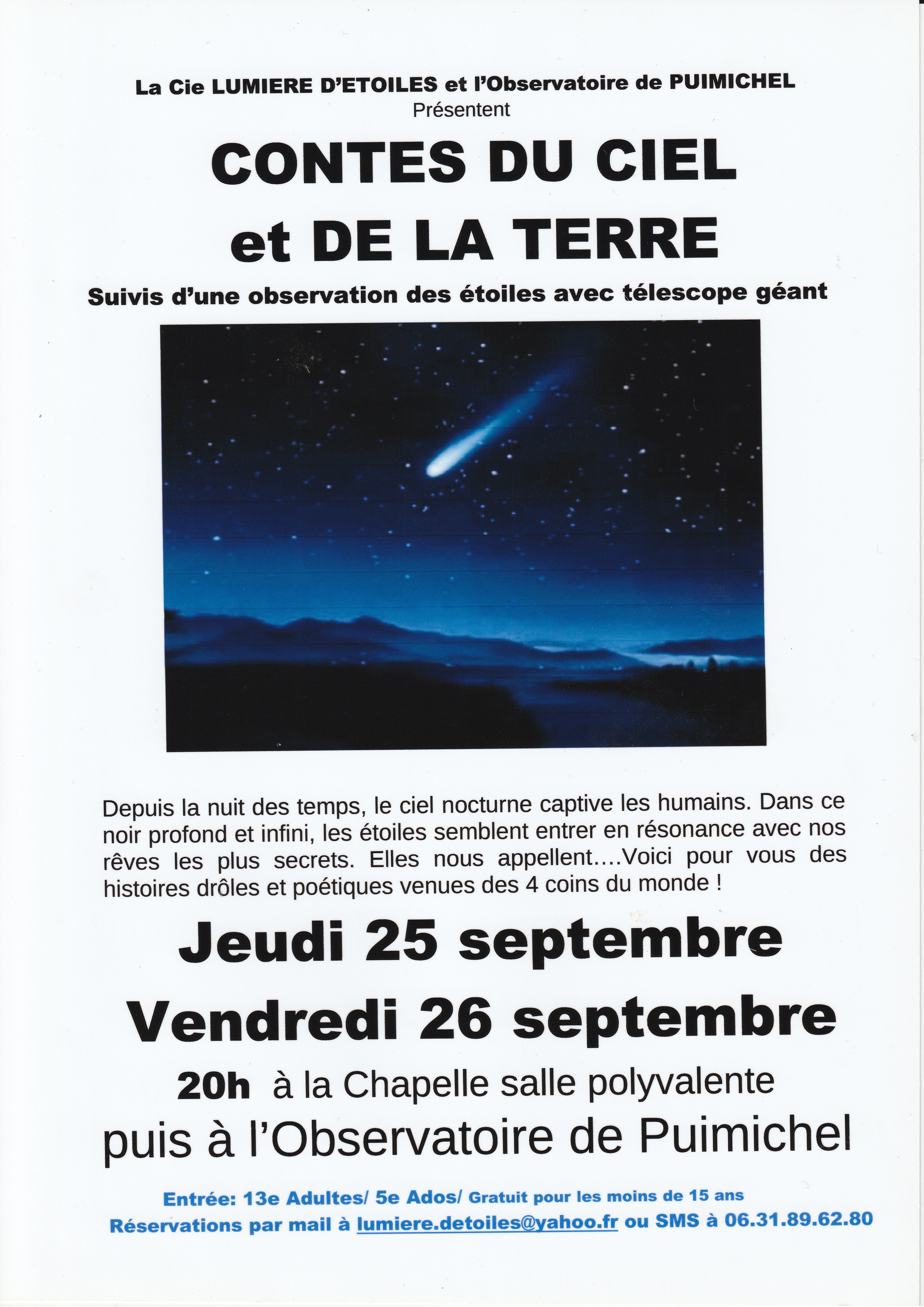Contes du ciel et de la terre