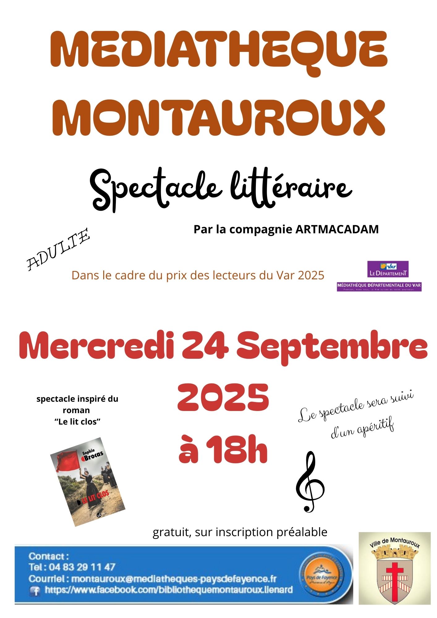 Spectacle littraire