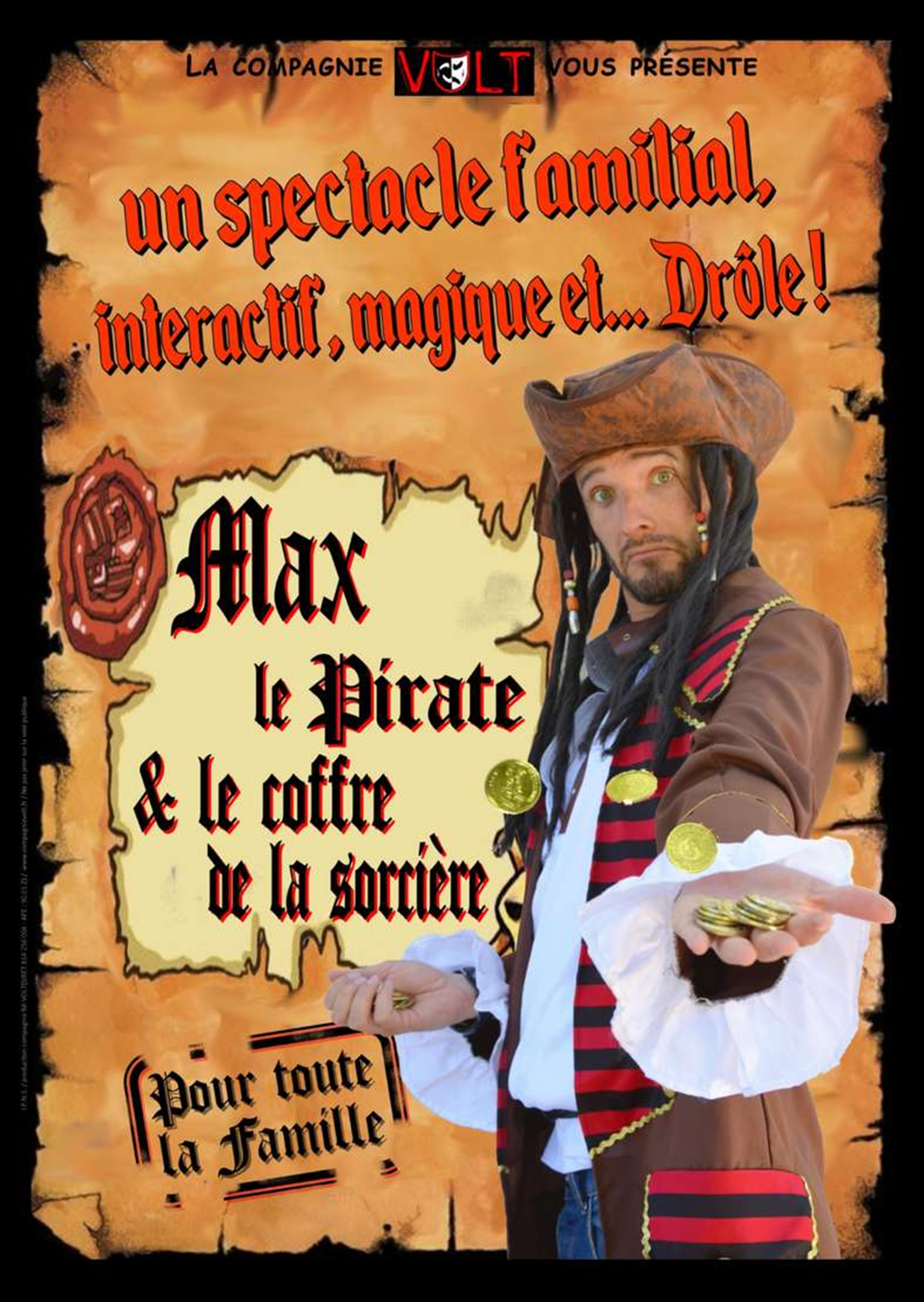 Max le pirate & le coffre de la sorcire