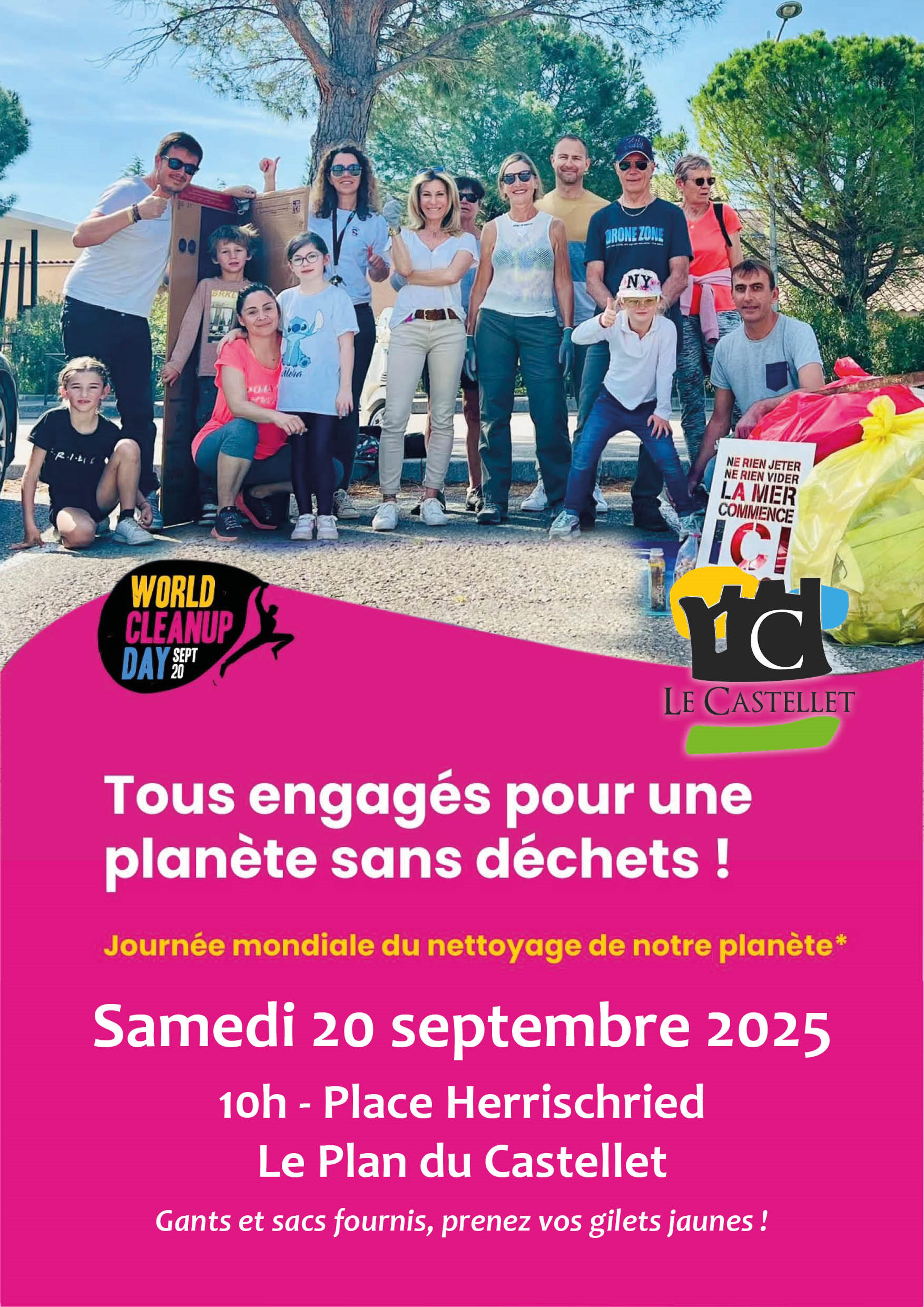Journe mondiale du nettoyage de notre plante