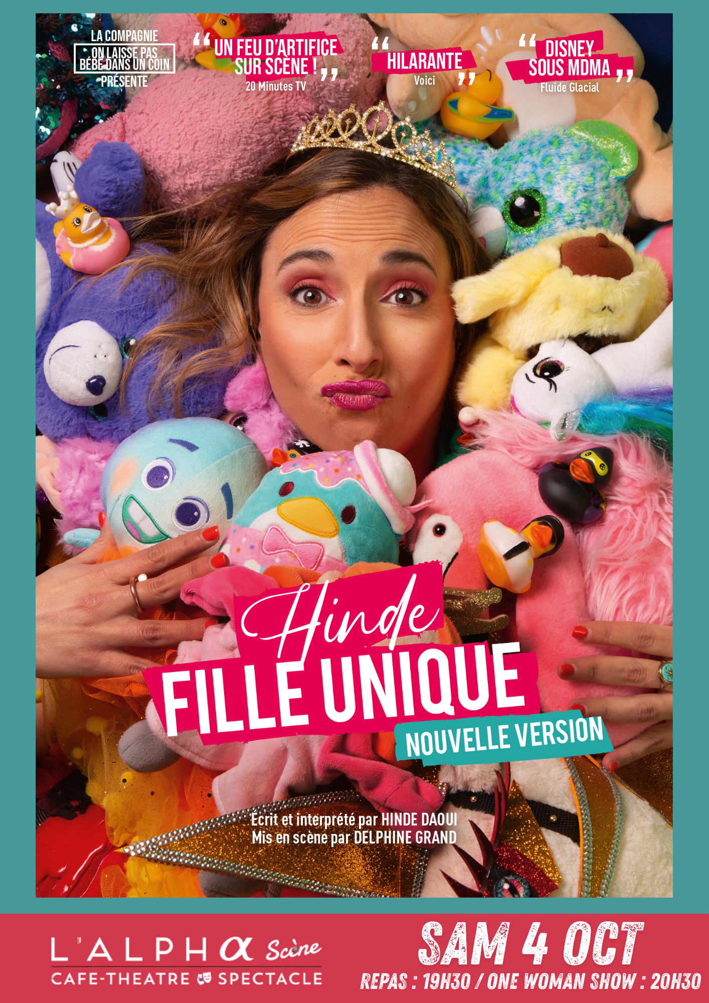 One woman show - HINDE, FILLE UNIQUE