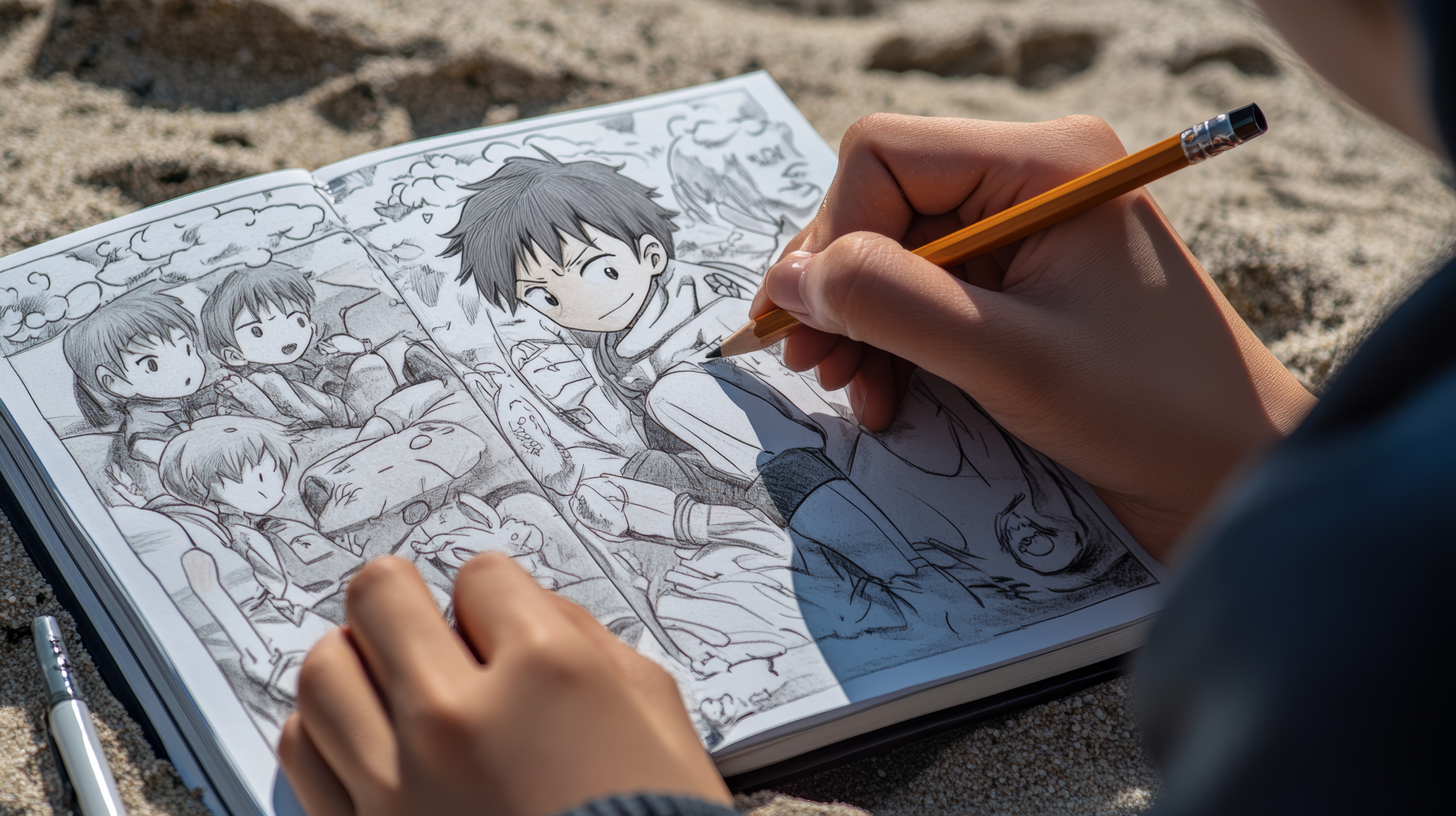 Atelier dessin Manga avec Tom C : 