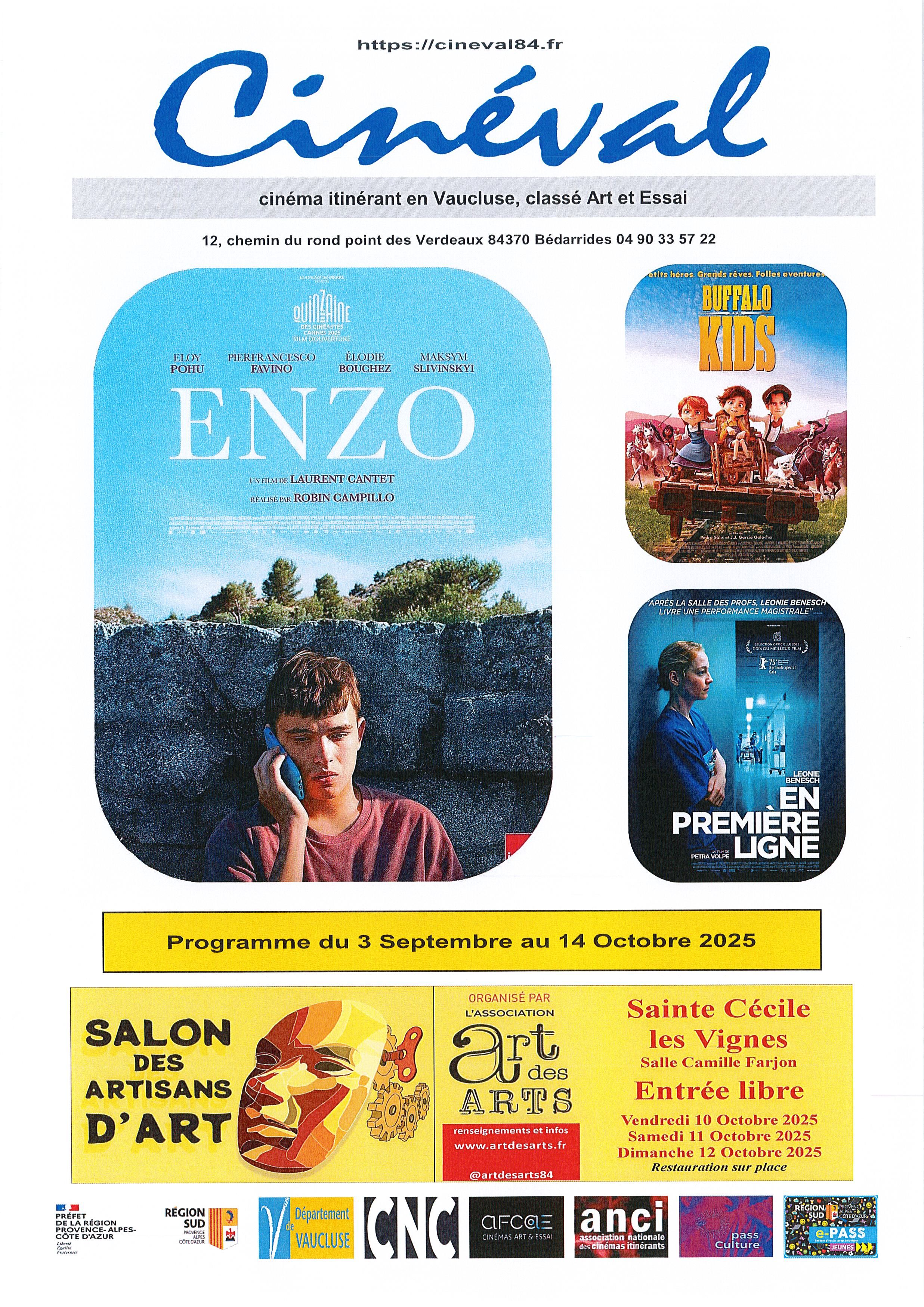 Cinma itinrant  Villes sur Auzon