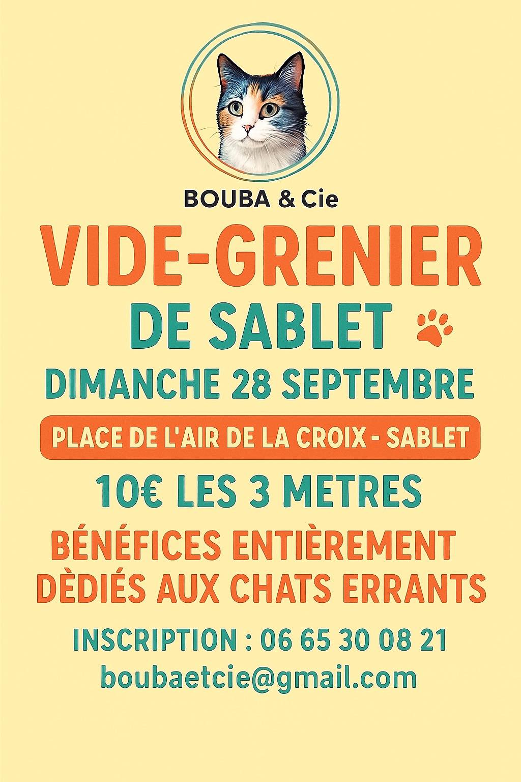 Vide-grenier  Sablet