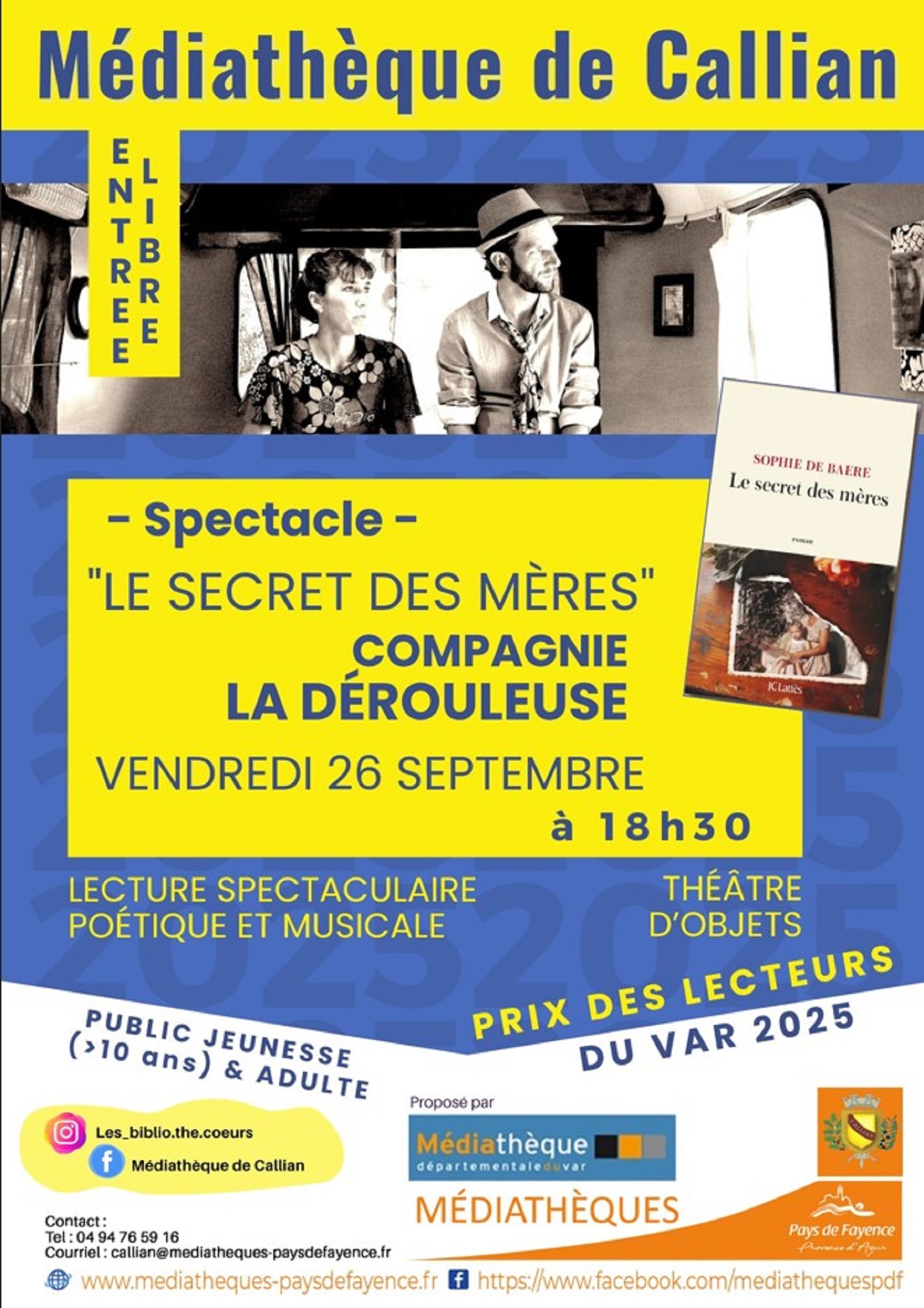 Lecture potique et musicale 