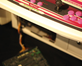 Anatomie d'une borne d'Arcade