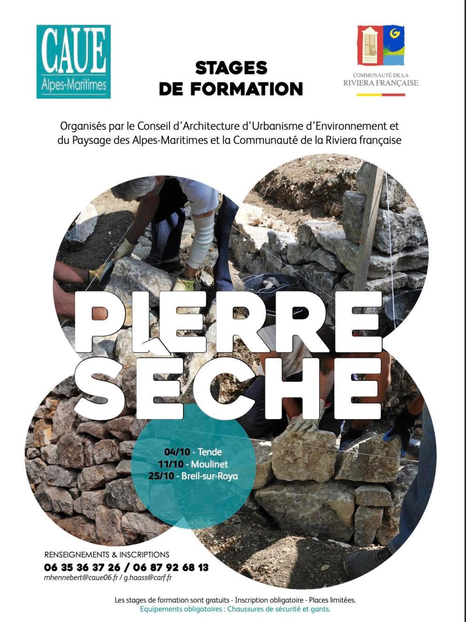 Stage de formation mur en pierre sche