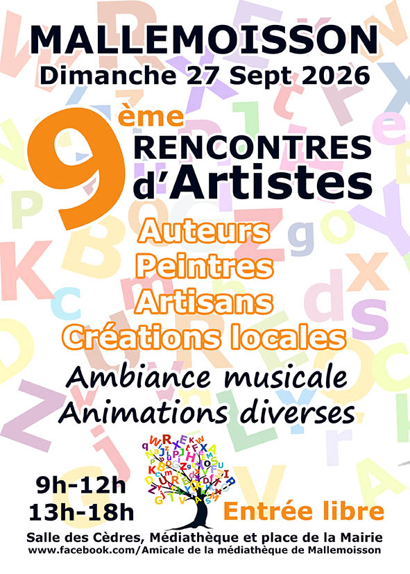 9�me rencontres d'artistes � Mallemoisson