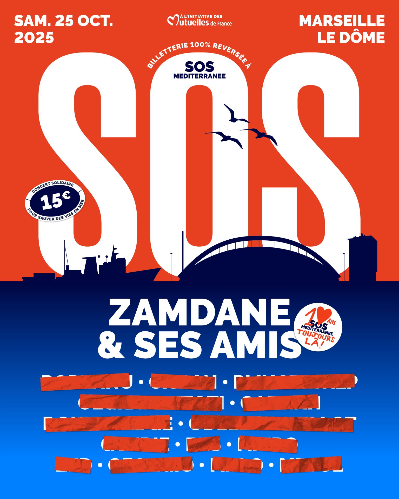 SOS - le concert solidaire pour sauver des vies en mer