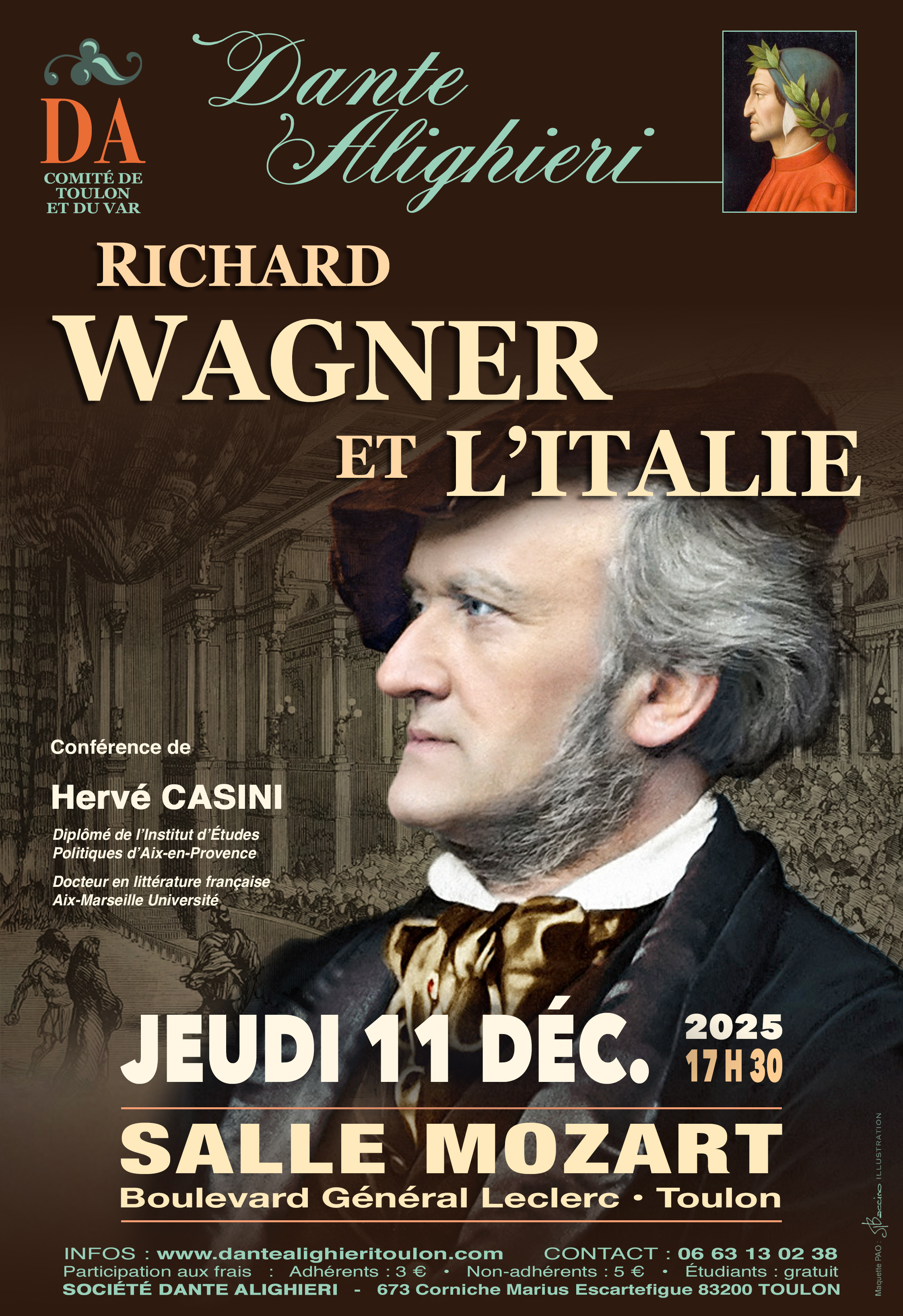 Confrence - Richard Wagner et l'Italie