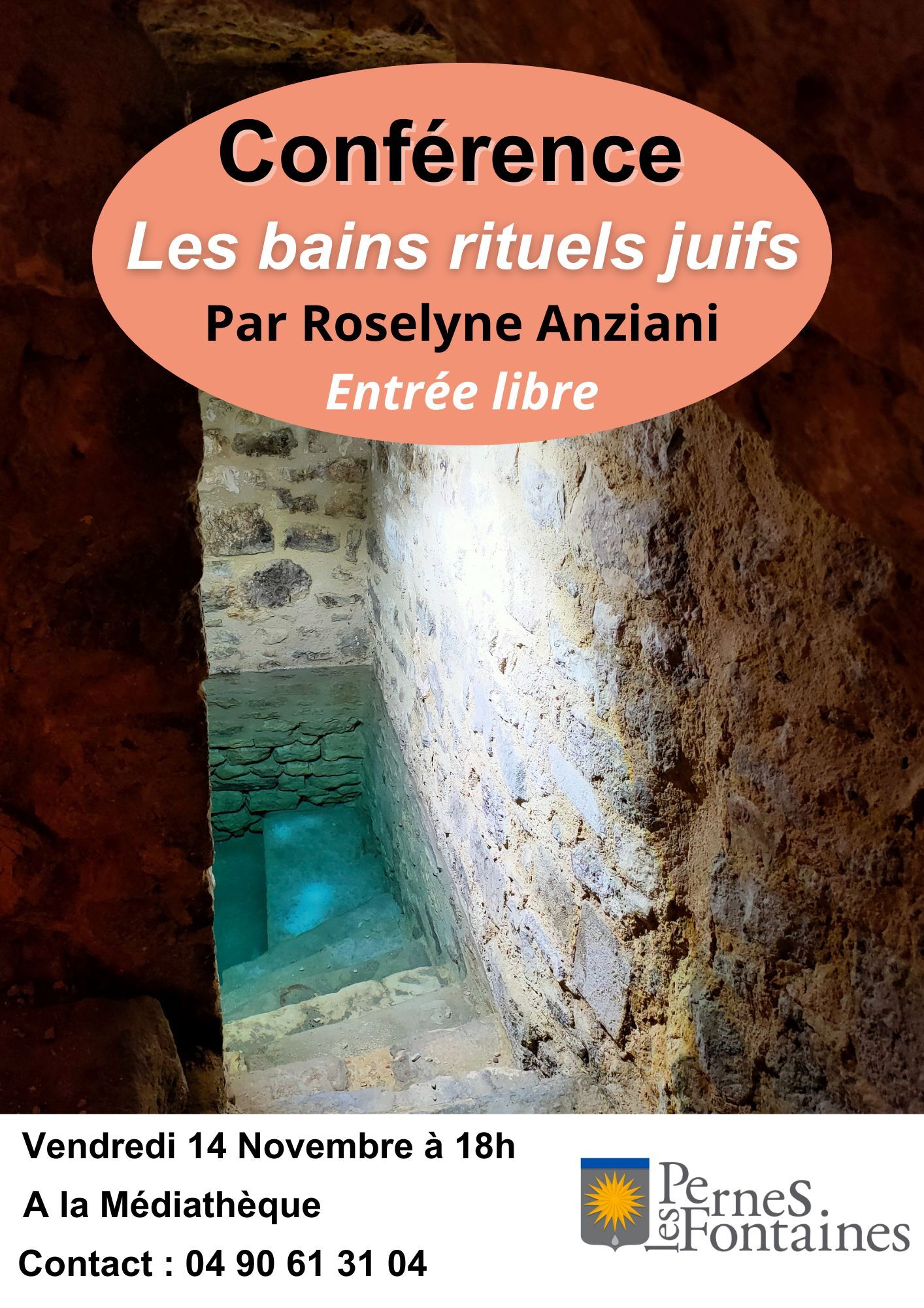 Confrence : Les bains rituels Juifs (par Roselyne Anziani)