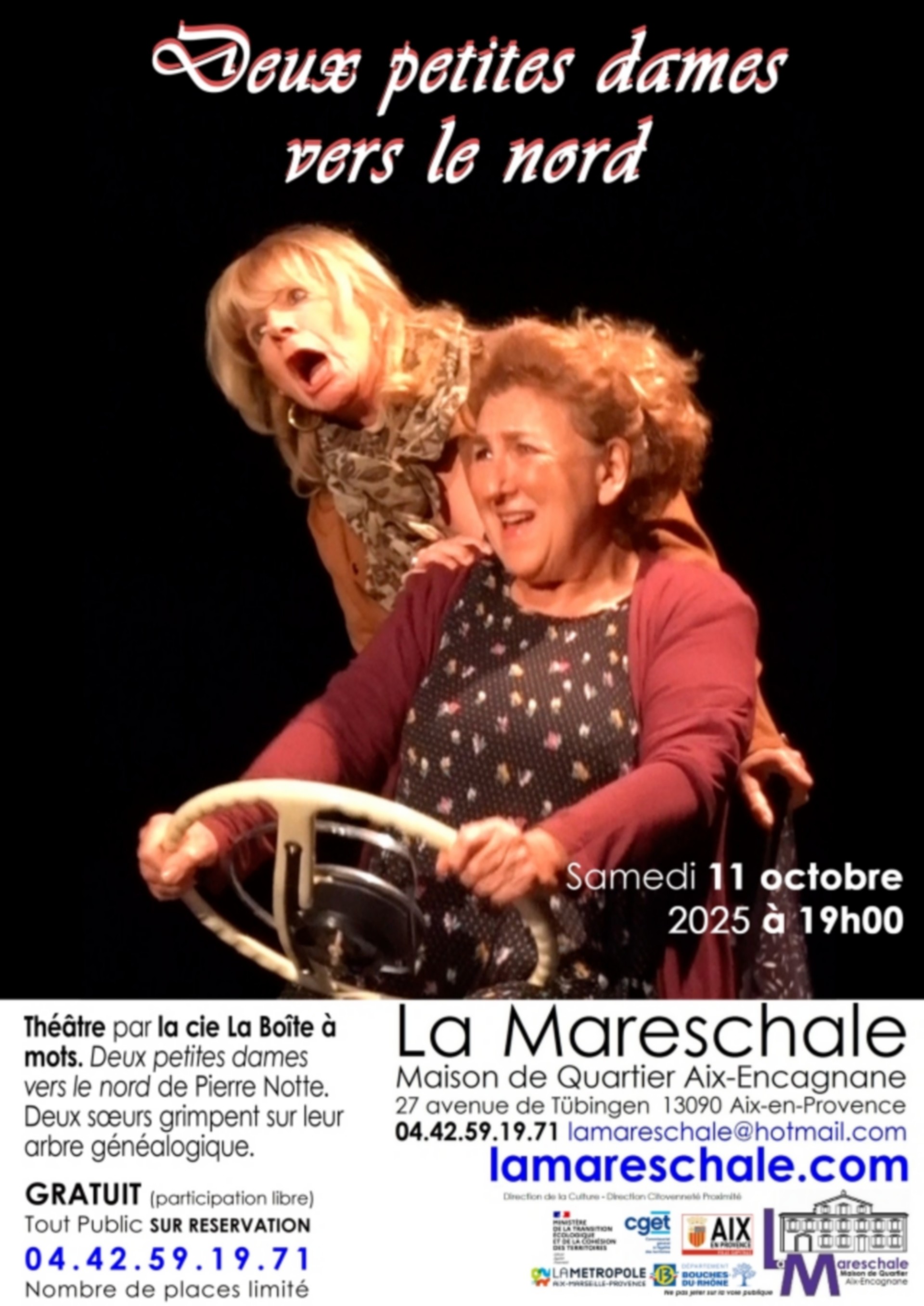Deux petites dames vers le nord