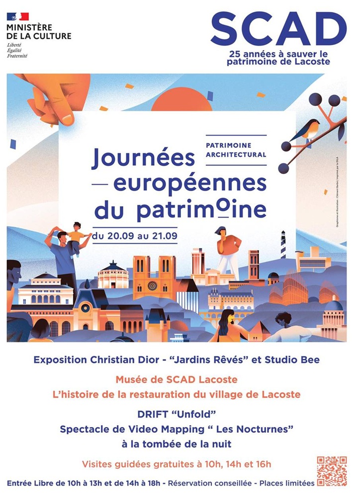 Journes du Patrimoine - SCAD Lacoste