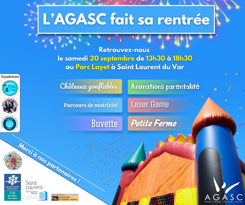 L'AGASC fait sa rentre 2025