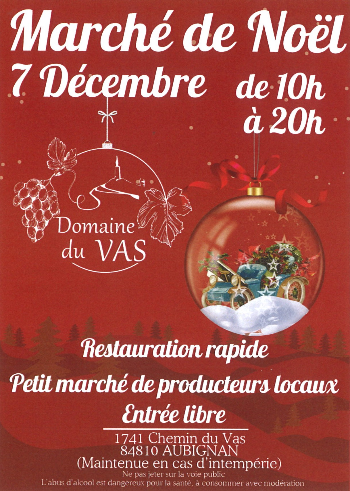 Automne  la ferme : March de Nol au domaine