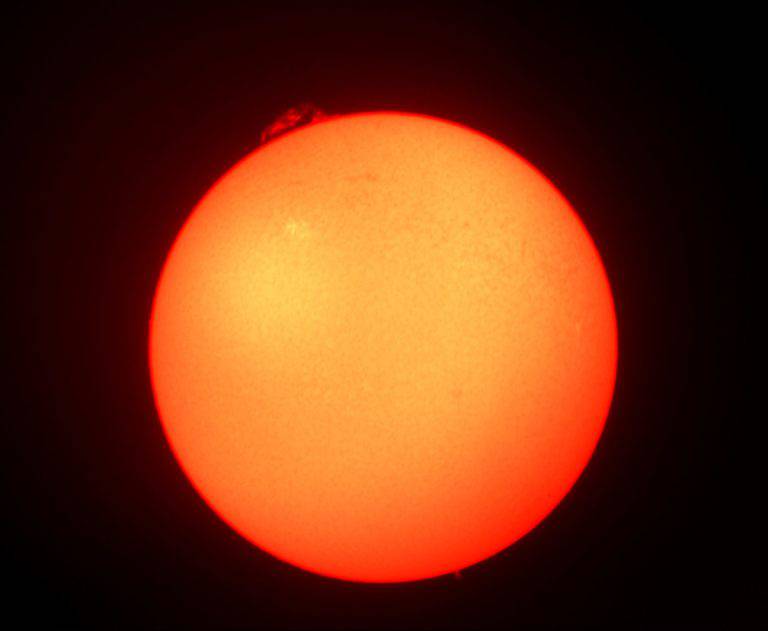 Le soleil, une toile  dcouvrir