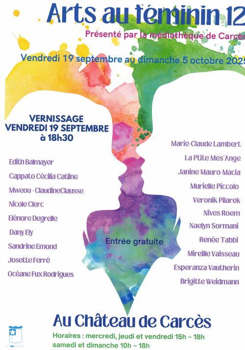 Exposition : Les arts au fminin - pluridisciplines