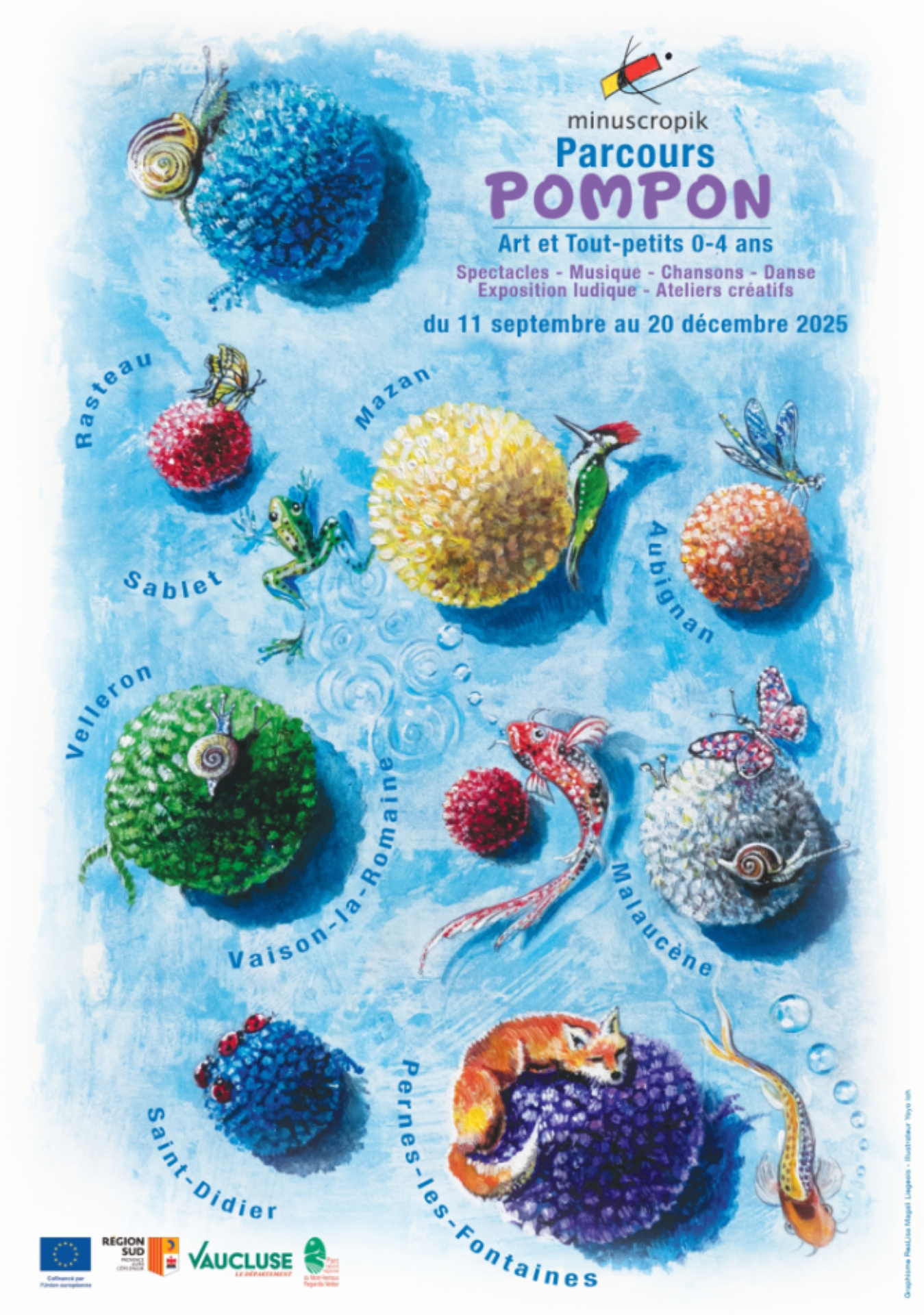 Exposition petite enfance : Pompon