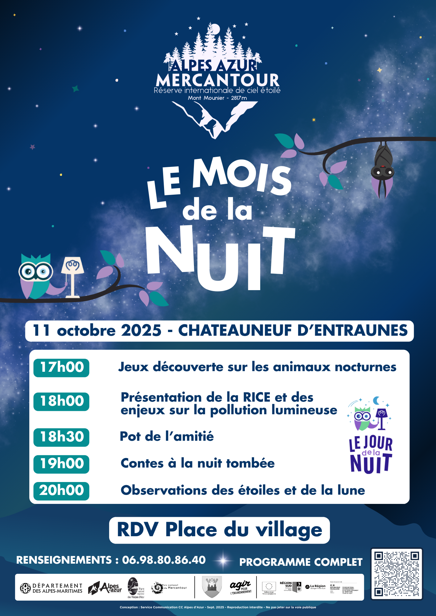 Le Jour de la Nuit  Chteauneuf-d'Entraunes !