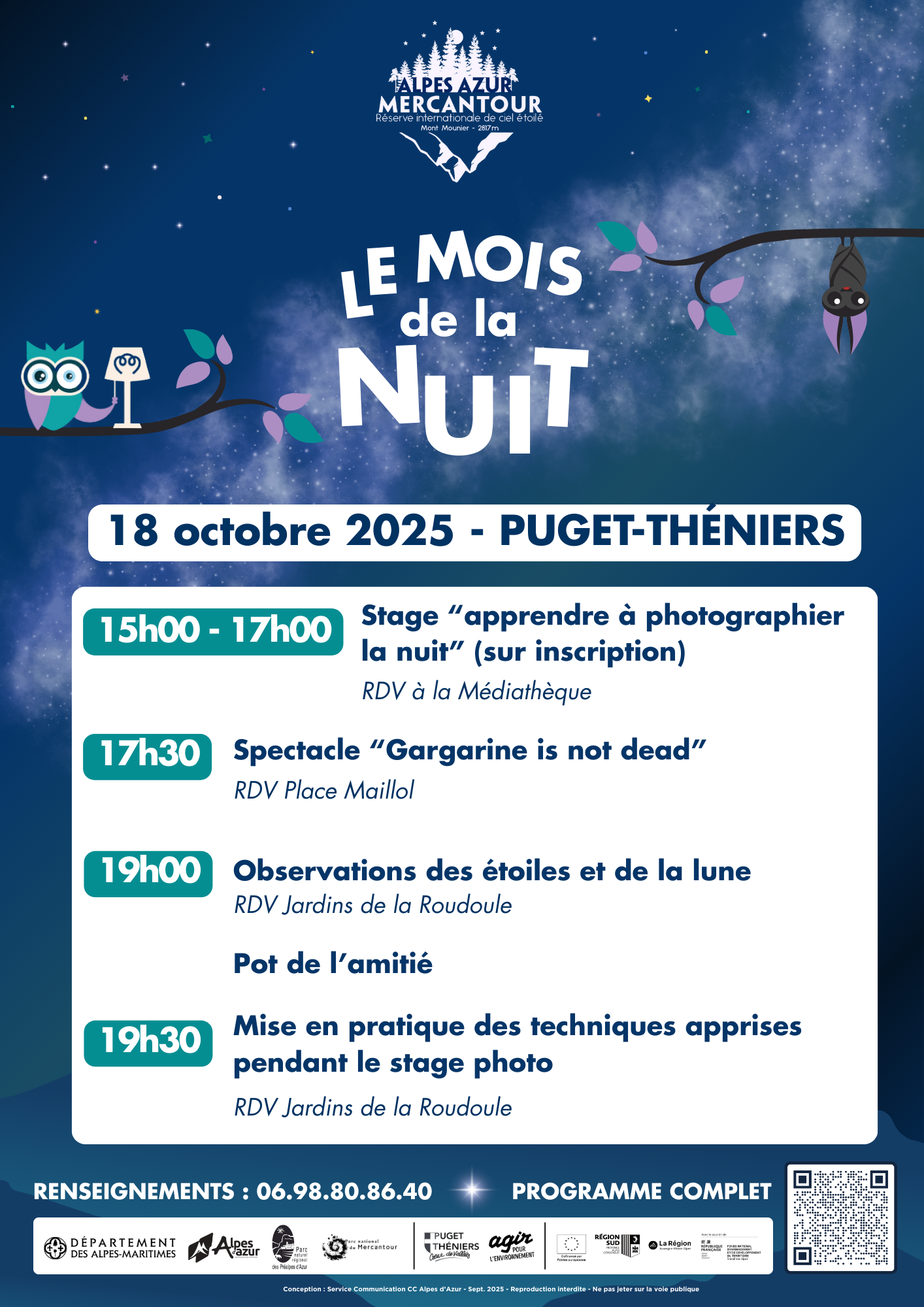 Le Mois de la Nuit  Puget-Thniers