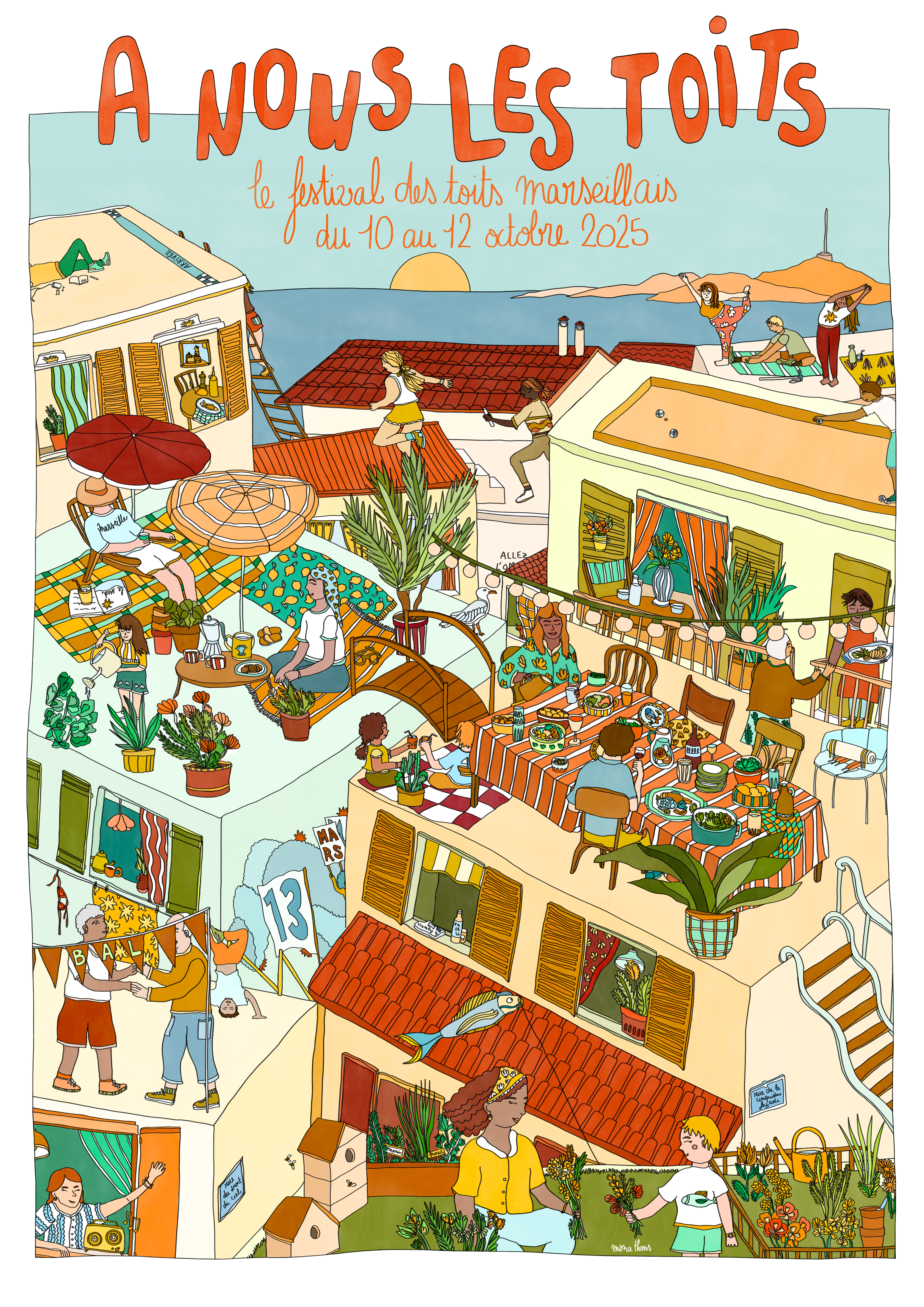  Nous Les Toits ! Le festival des toits marseillais 2025