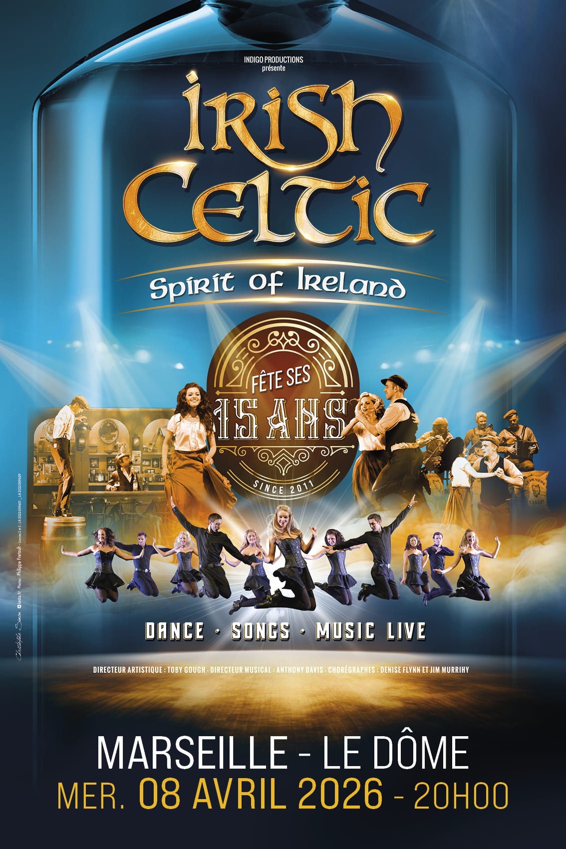 Irish celtic - spirit of Ireland fte ses 15 ans !