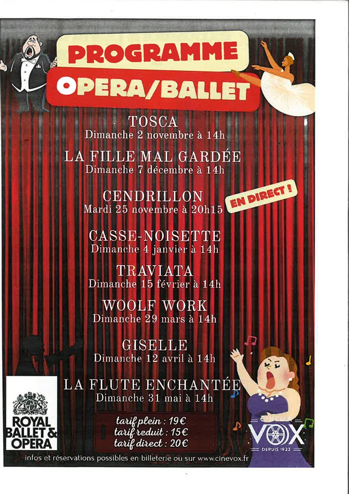 Opras-ballets sur grand cran