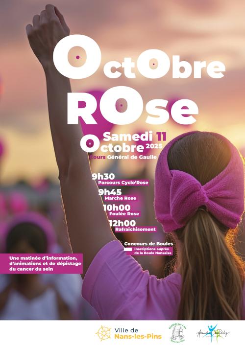 Parcours cyclo, marche et course | Octobre rose