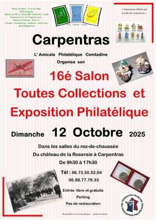 Salon Toutes Collections et Exposition Philatlique