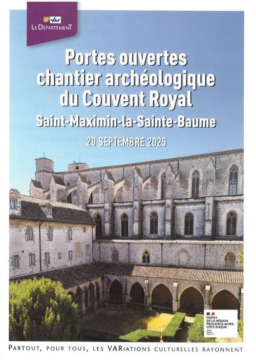 Portes ouvertes : Chantier archologique du Couvent Royal | Journes Europennes du Patrimoine