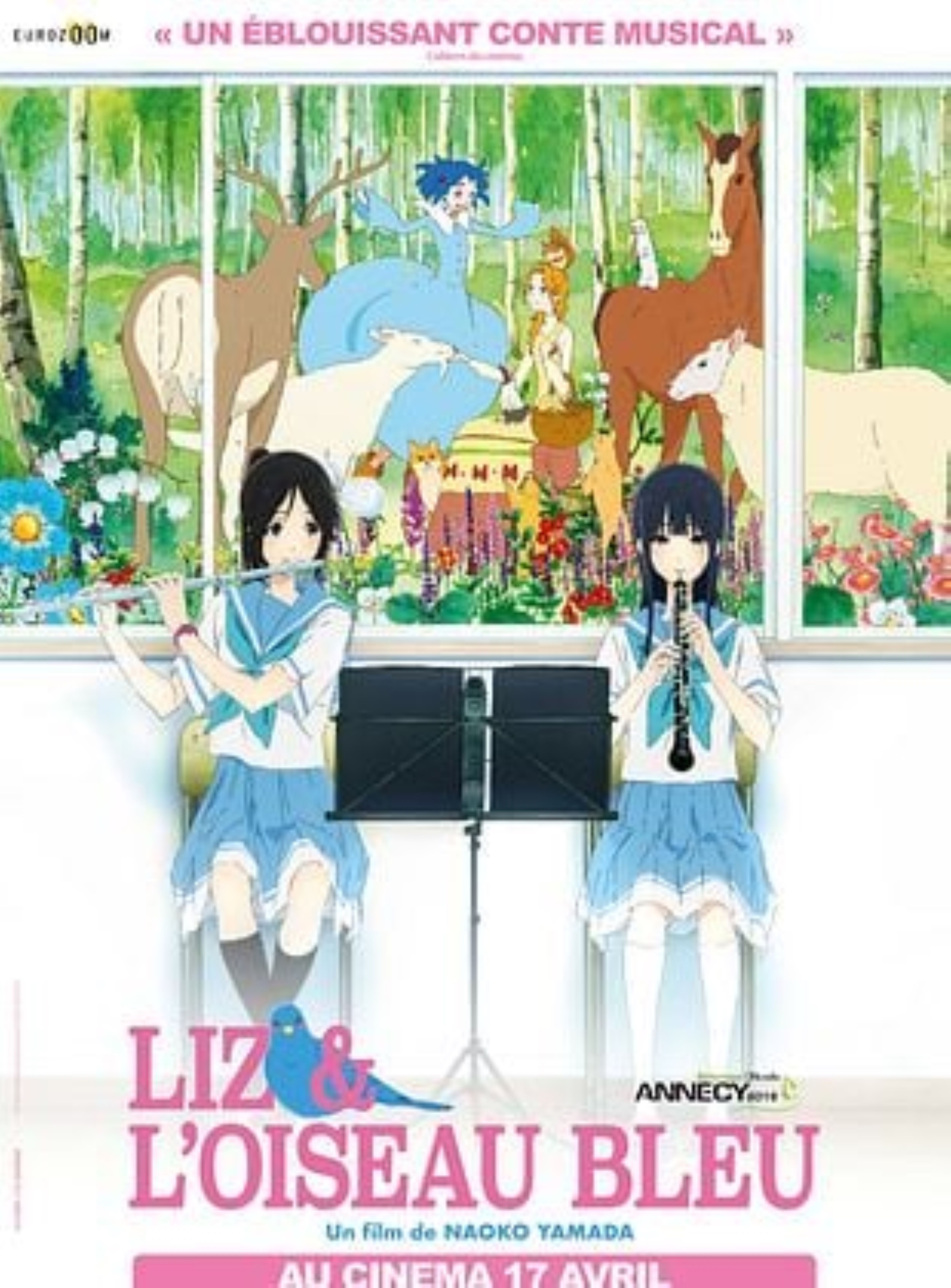 Club manga + Projection de Liz et l'Oiseau bleu