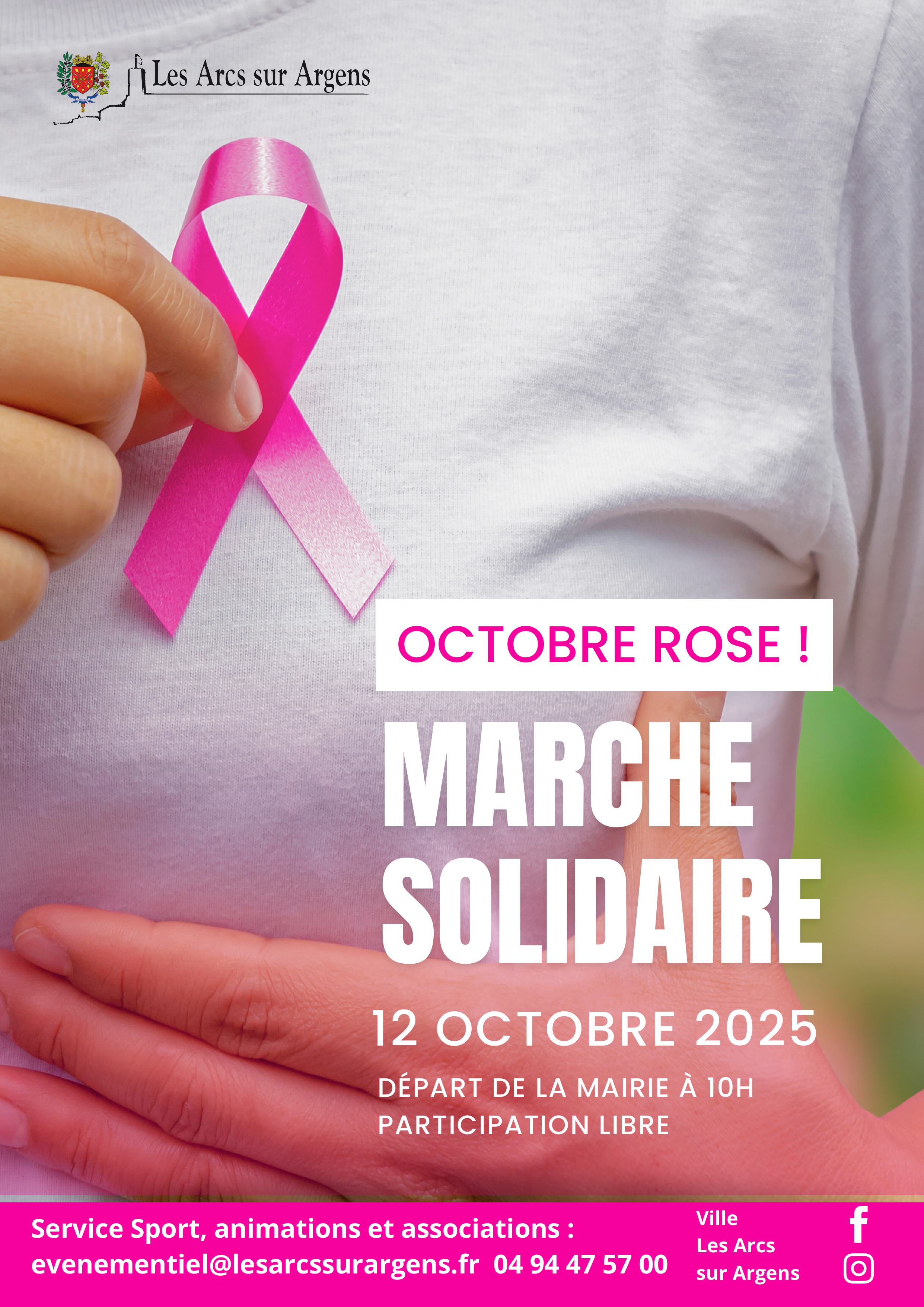 Octobre Rose - marche charitative